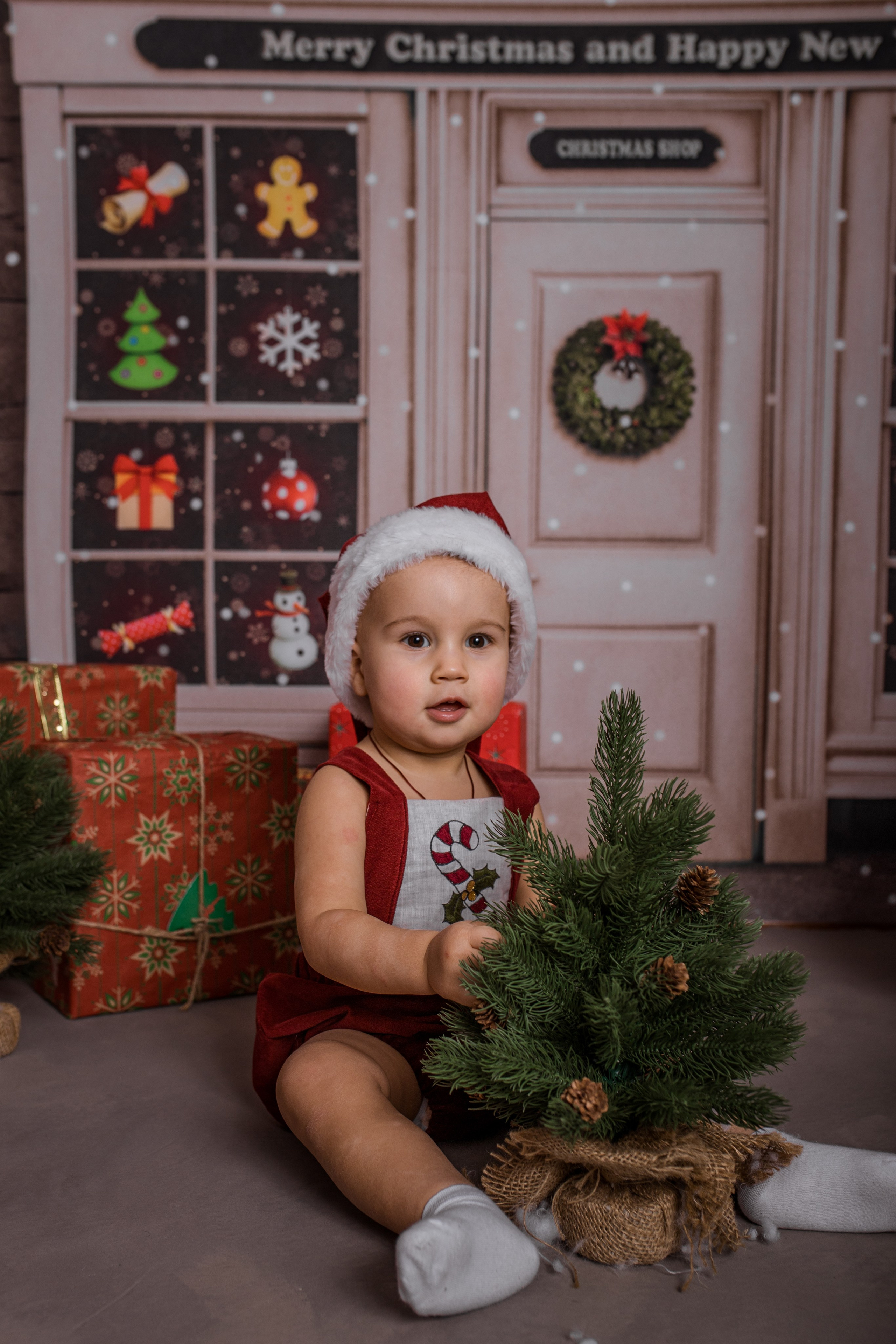 Новогодние локации. Детская фотостудия в Москве