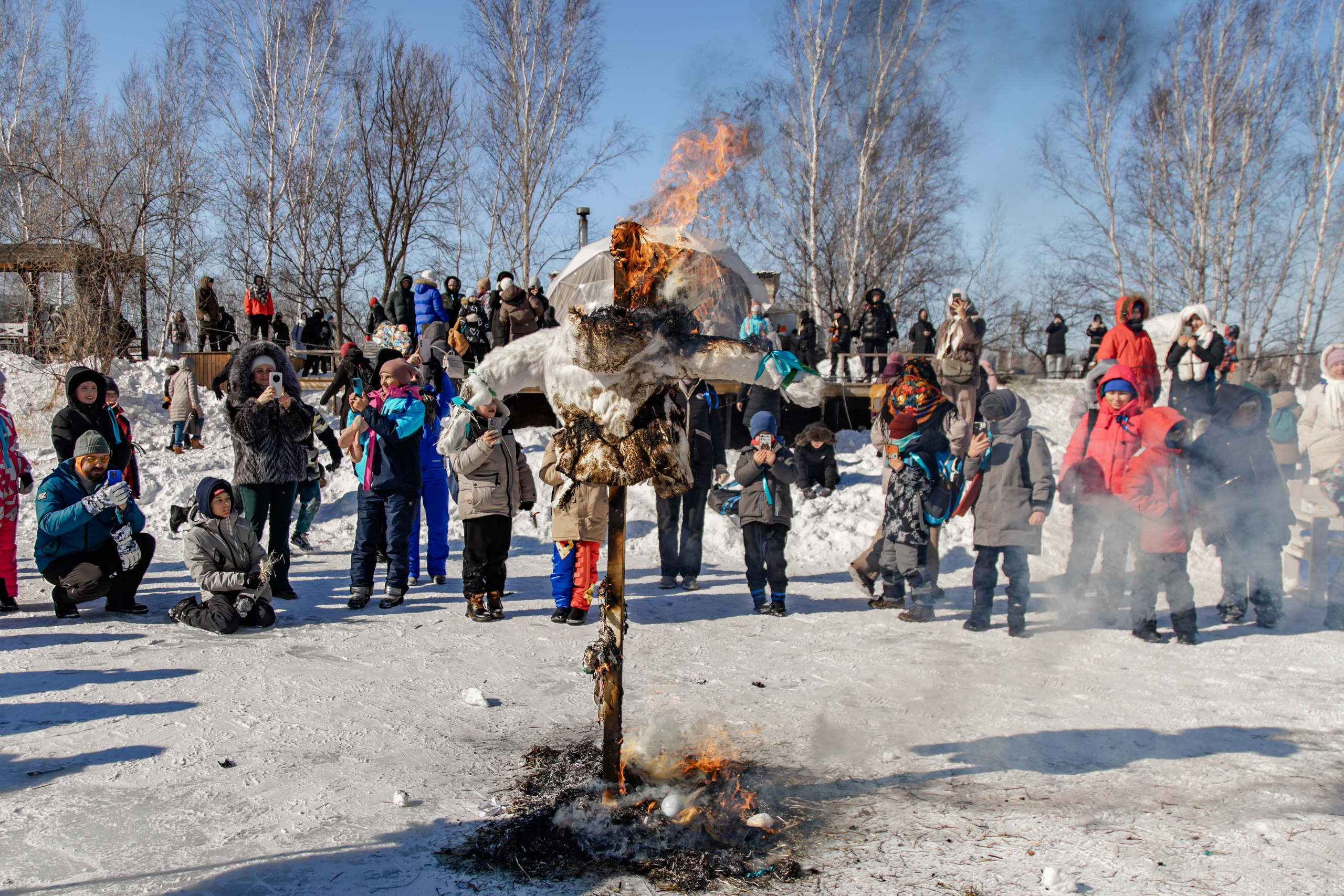 Закрытие масленицы «ДВ Каникулы». МЕДИА-РЕСУРС ХАБАРОВСК / Фотоотчеты / Репортажи / События