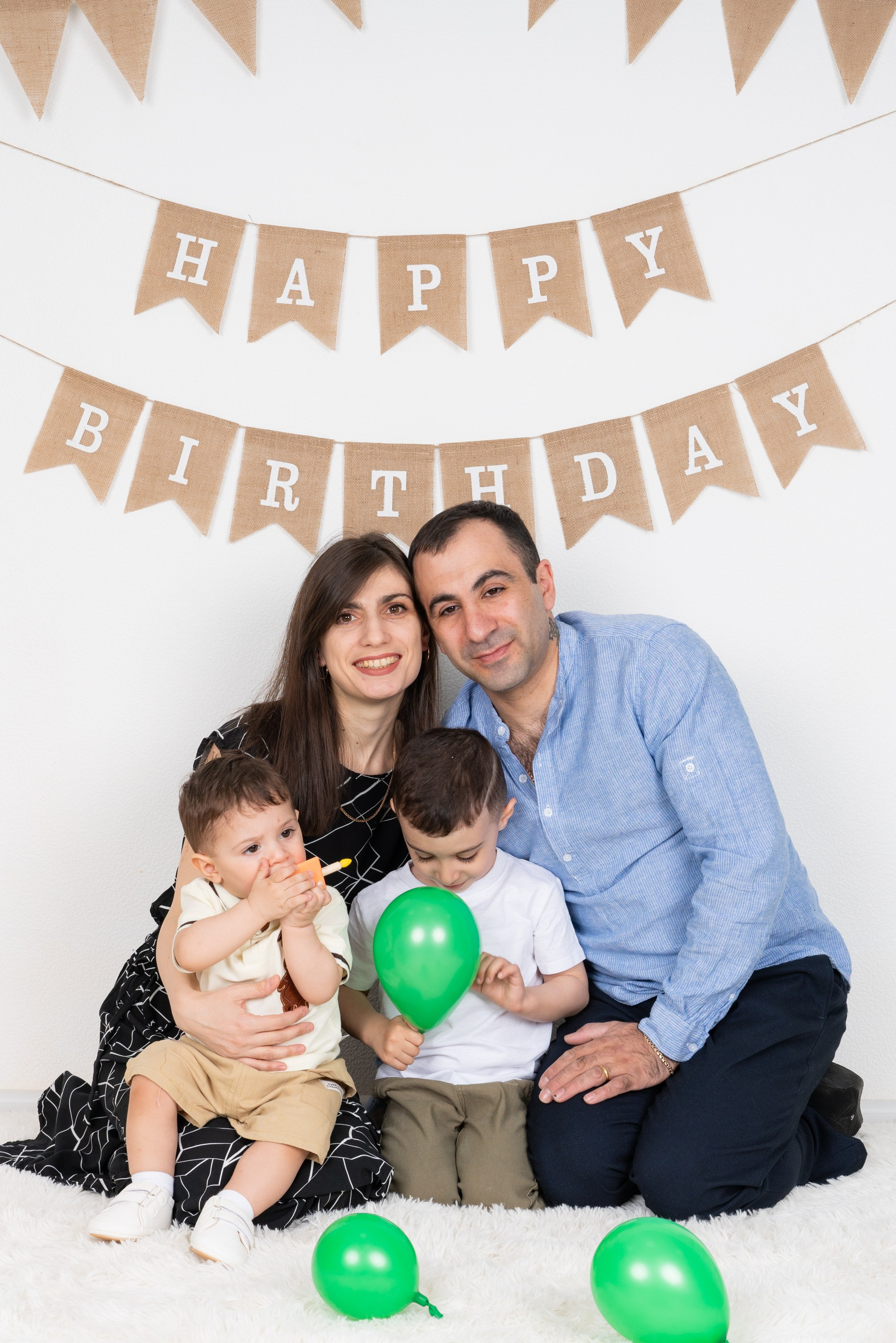 Фотосессия в студии на годик, 2,3 и т.д. Nikolay Serfoord