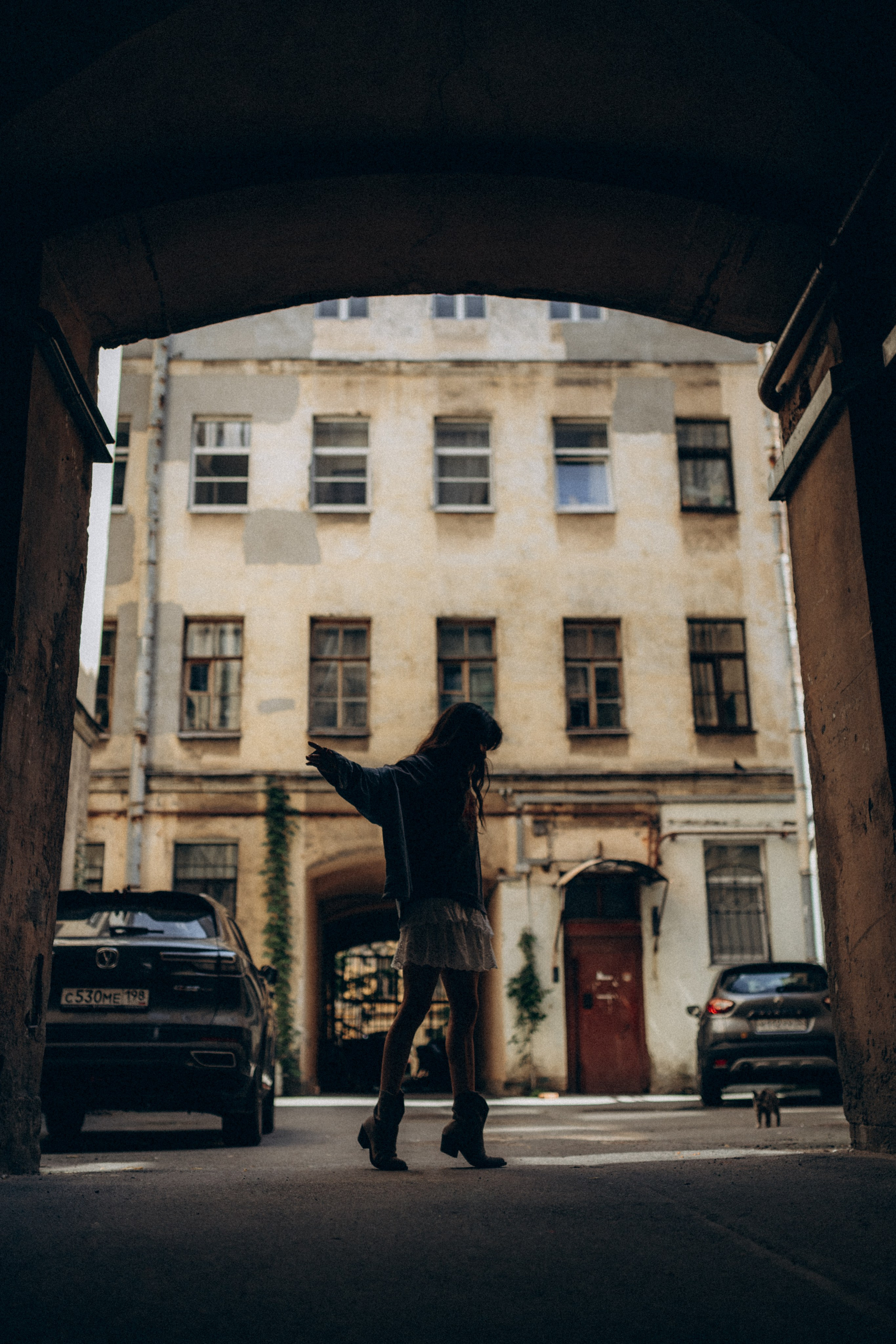 Алёна. Питерские дворики. Фотограф НОГИНСК, Москва, Анастасия Белая