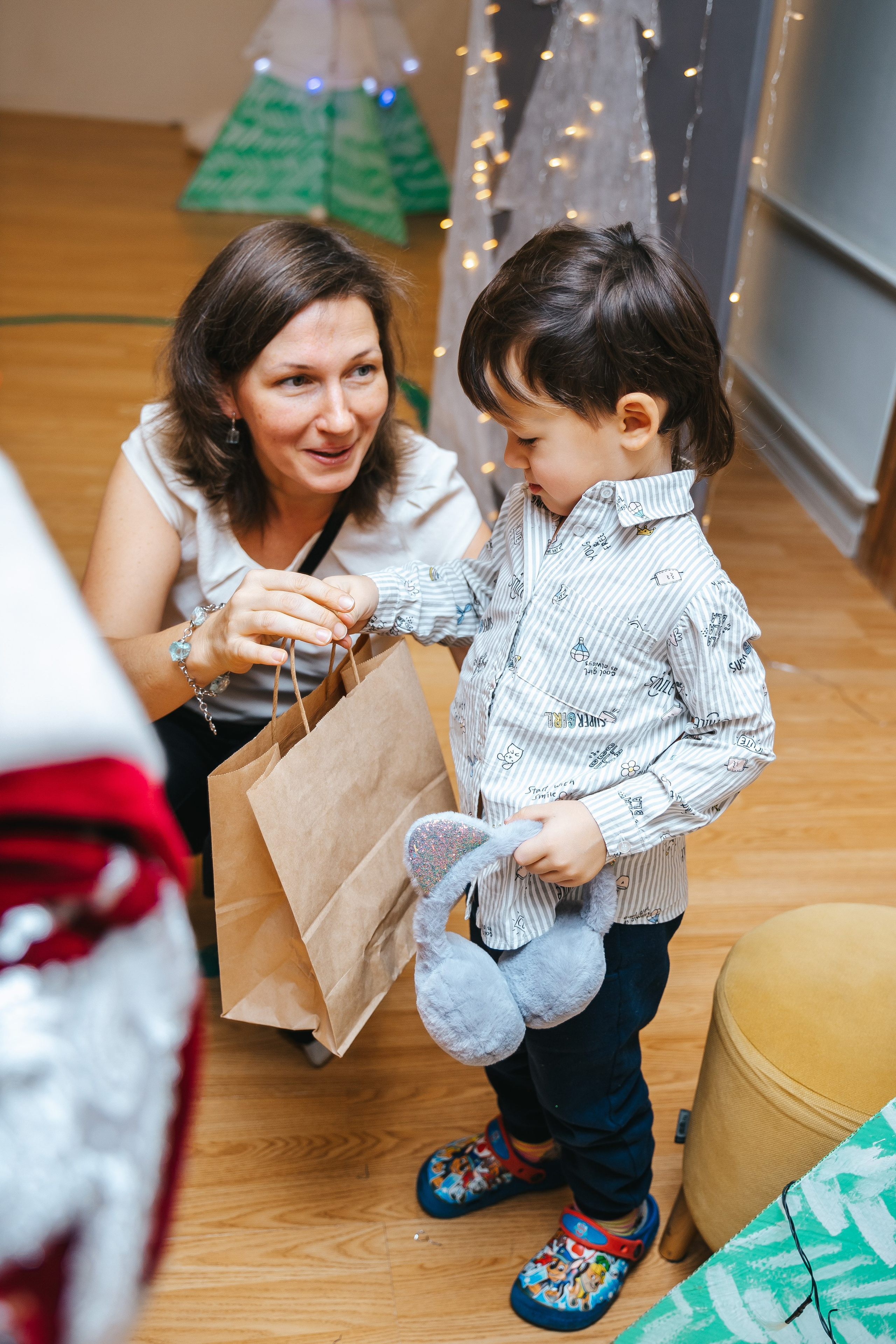 Новогодний утренник в Монтессори-садике. Семейный lifestyle фотограф в Санкт-Петербурге Людмила Пахомова