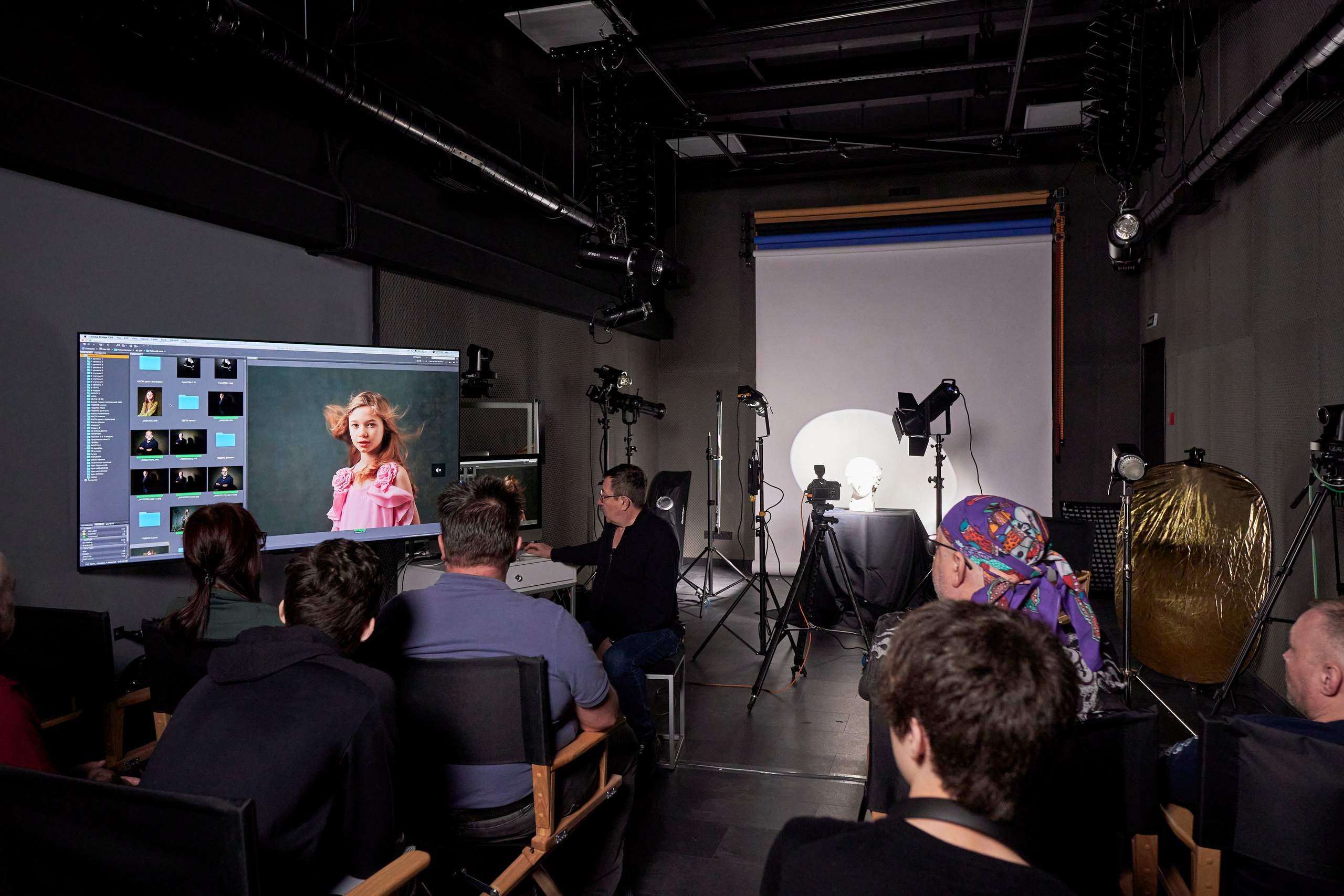 Погружение в студийную съемку. Фотограф людей и животных в Санкт-Петербурге Марина Бурмистрова