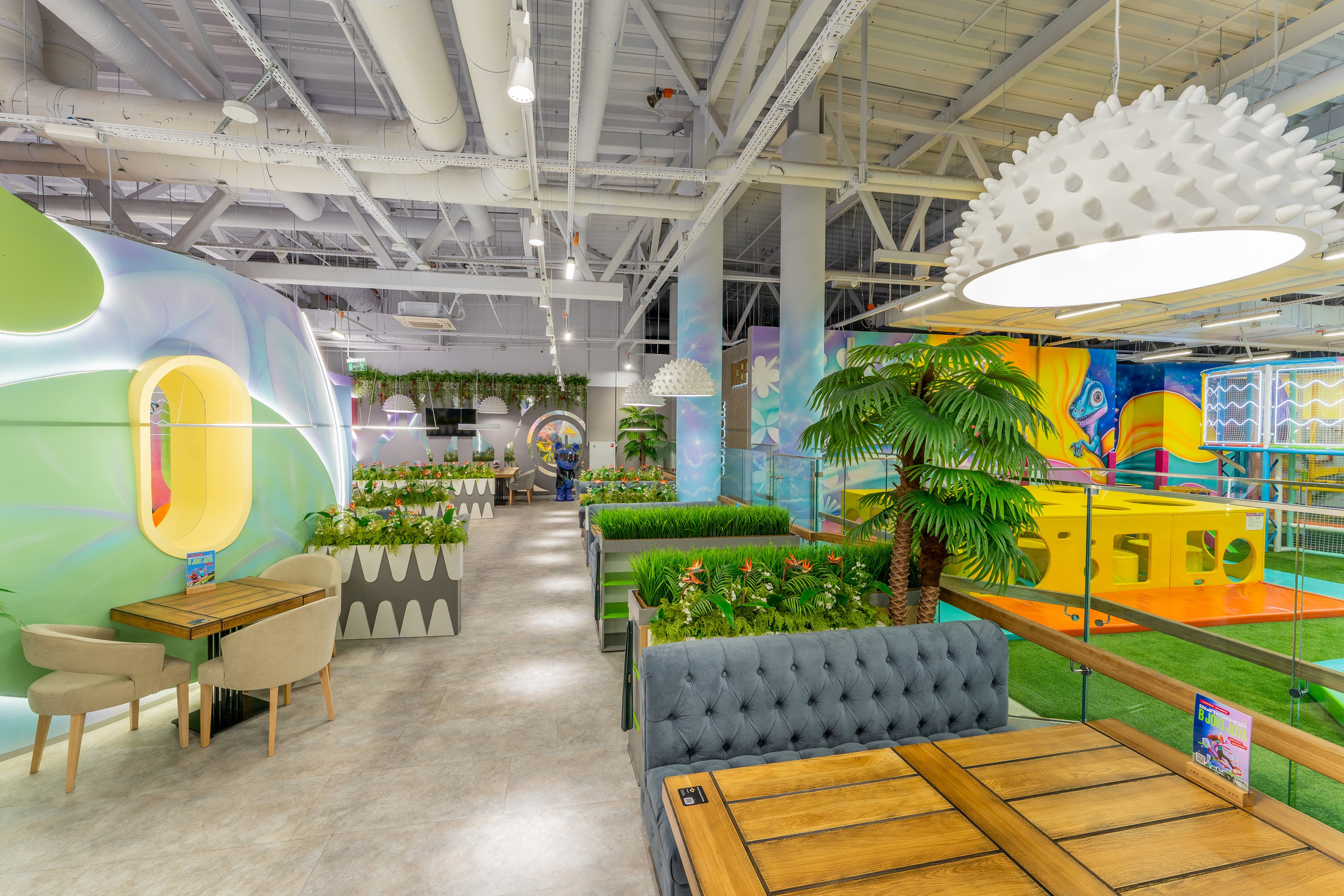 Парк развлечений Joki Joya Лефортово. Интерьерный фотограф Александра Солдатова