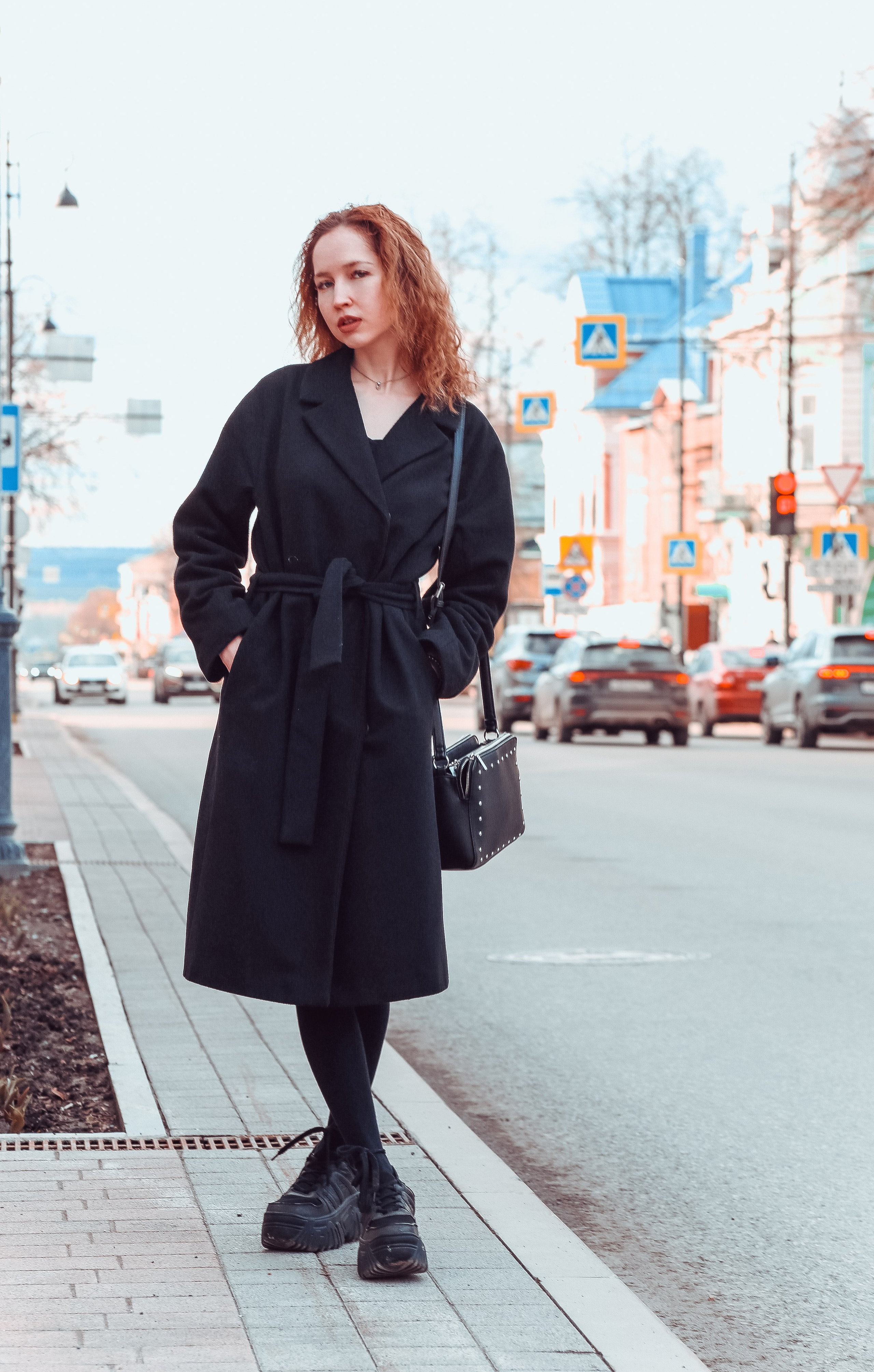 Алина в городе. Фотограф Пермь. Фотосессия в фотостудии Перми и на свежем воздухе