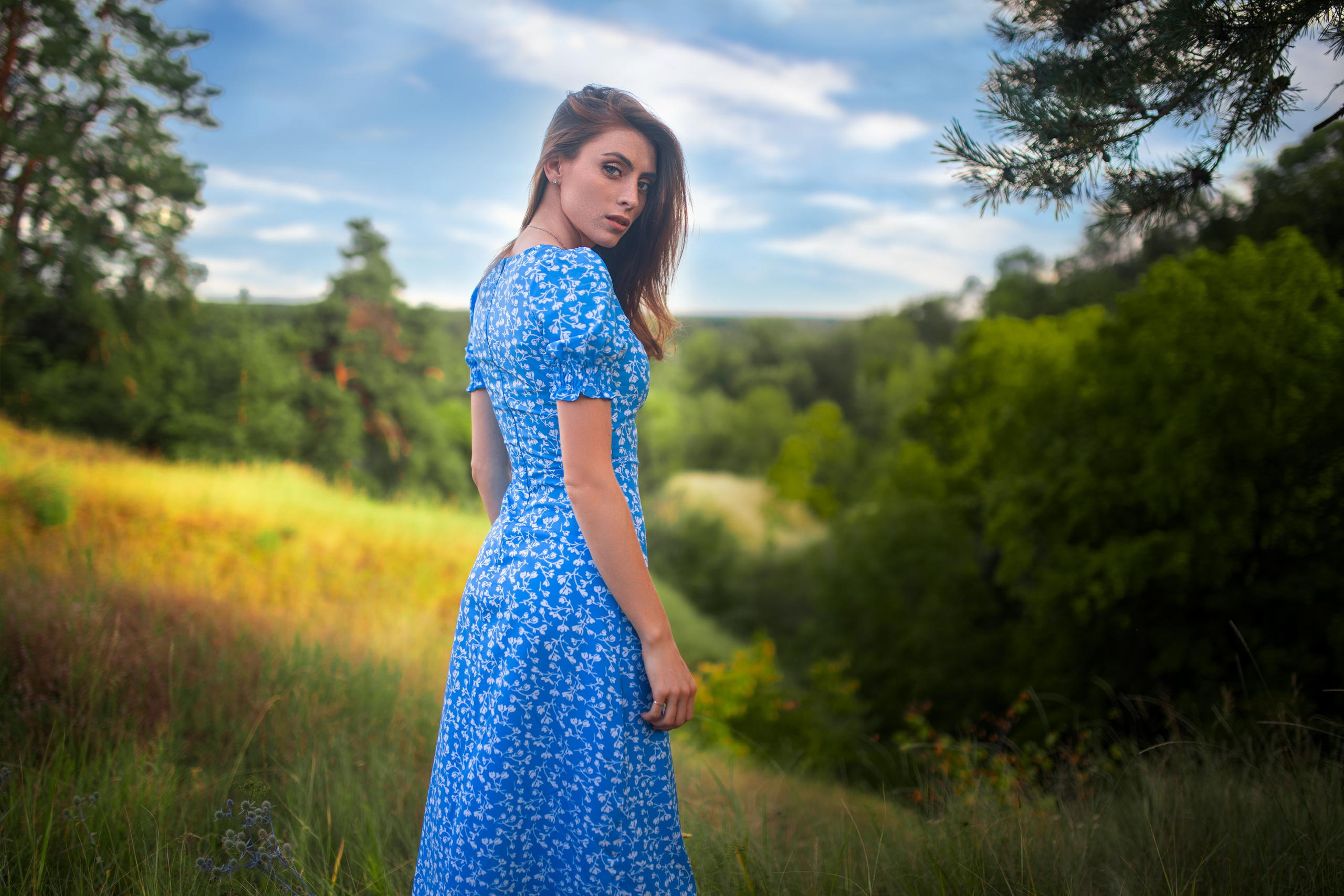 Фотосет на природе с Надеждой в формате для «себя»