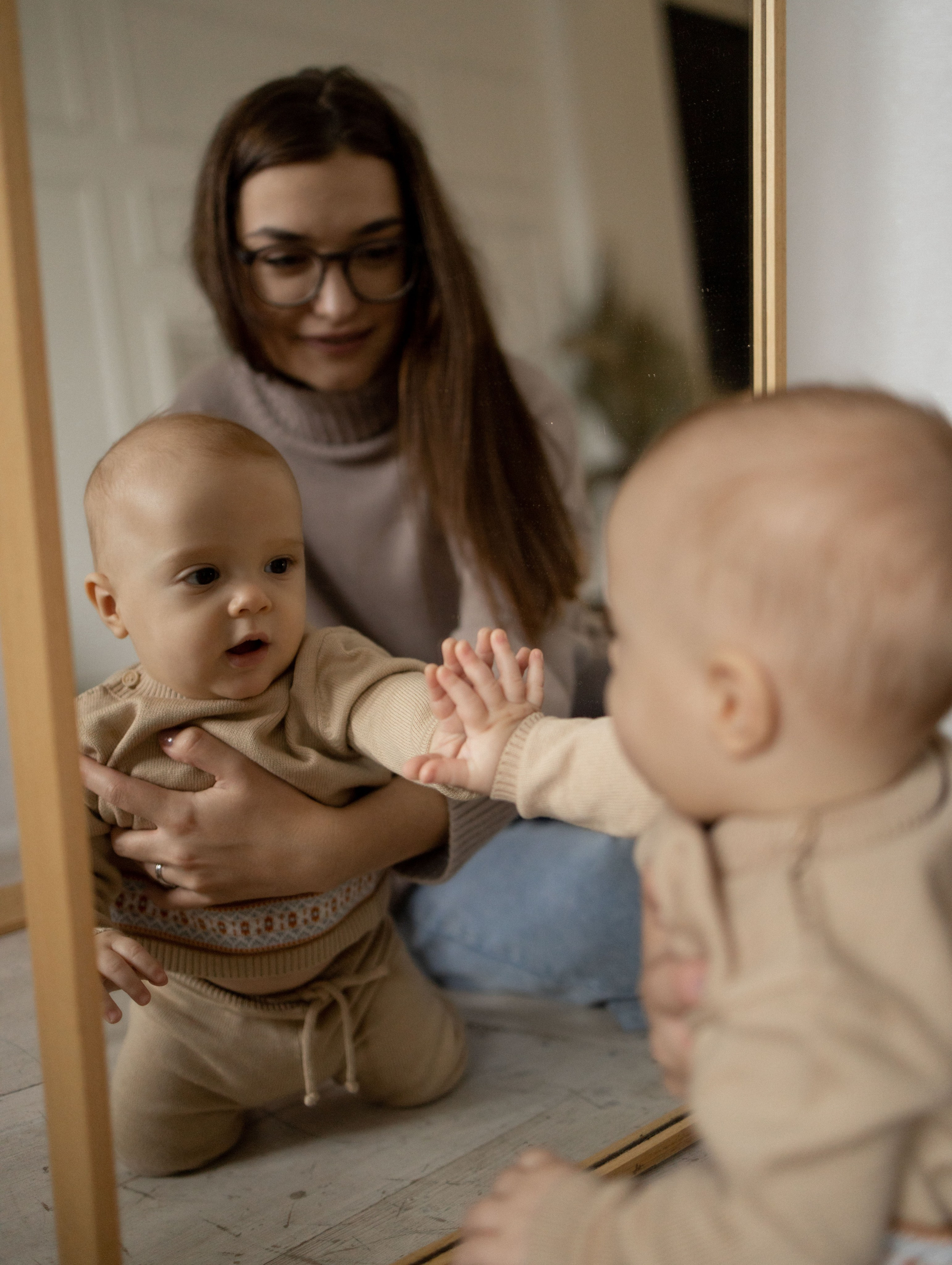 Новый год Давид, Лена, Леван. Фотограф Дарья Соколовская