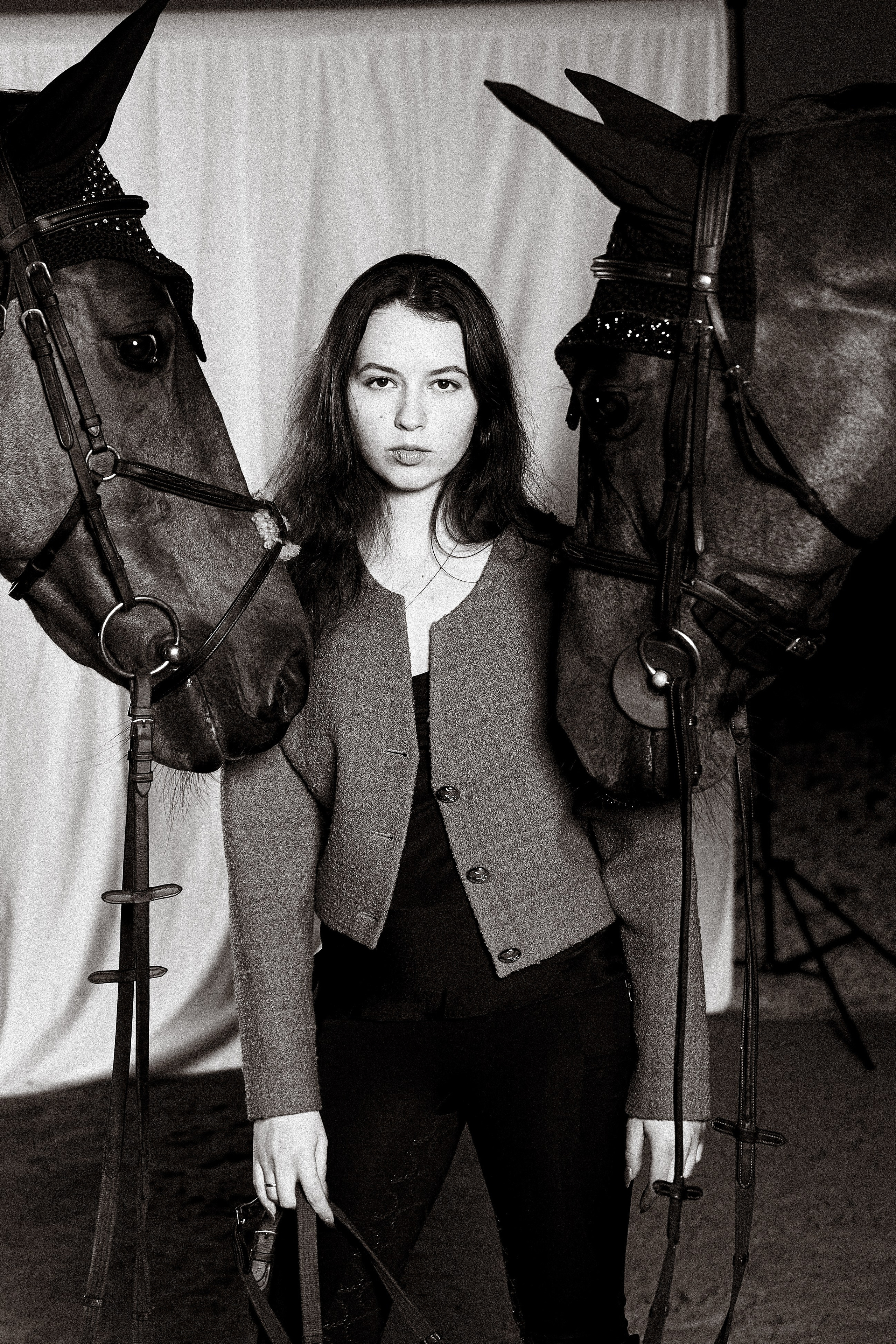 Алиса Олейник, Фардон и Кончелла. Эквицентр Северный. Фотосессии с лошадьми в Москве, Новосибирске