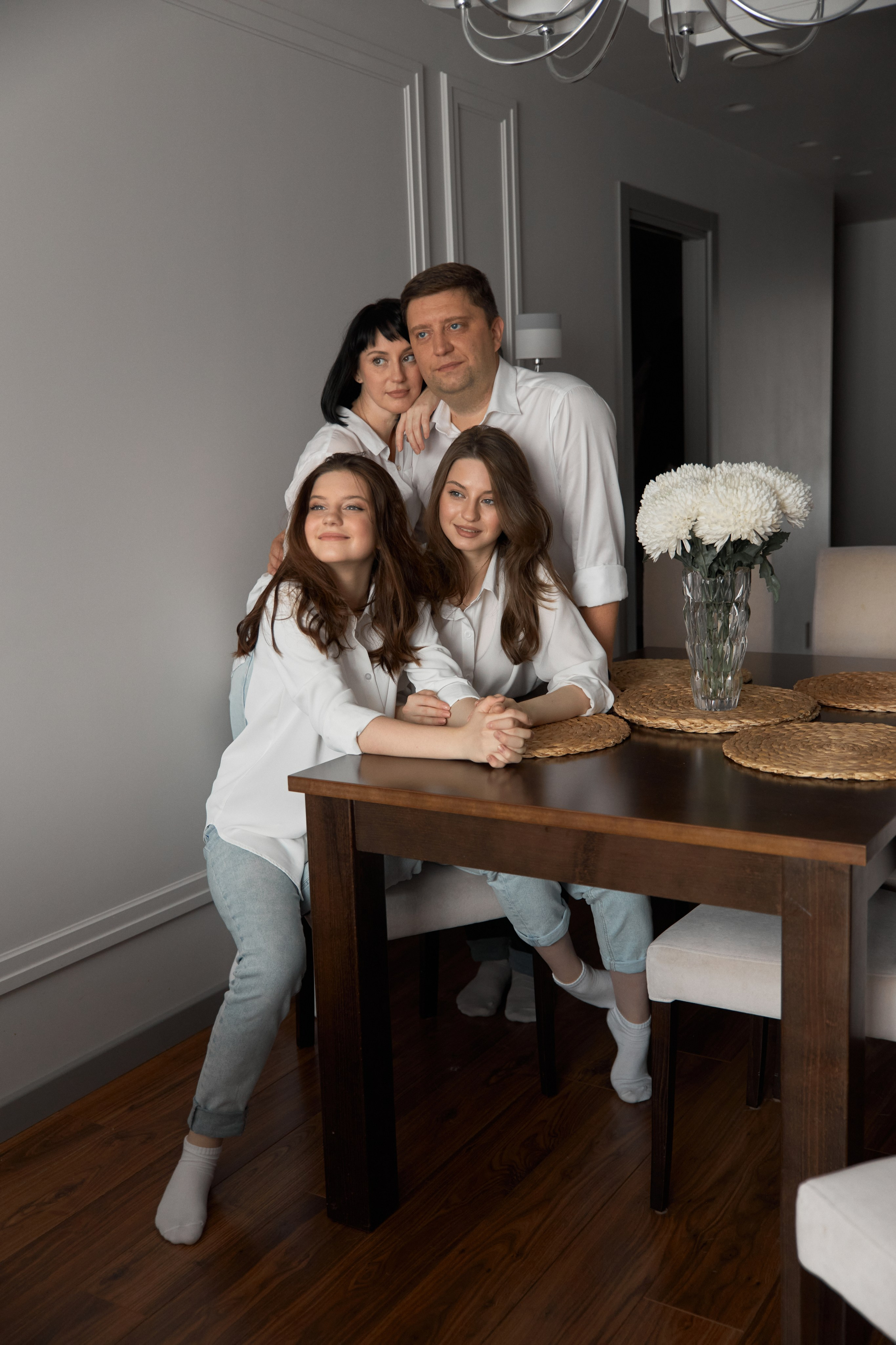 Семейная фотосессия дома. Brand и контент фотограф