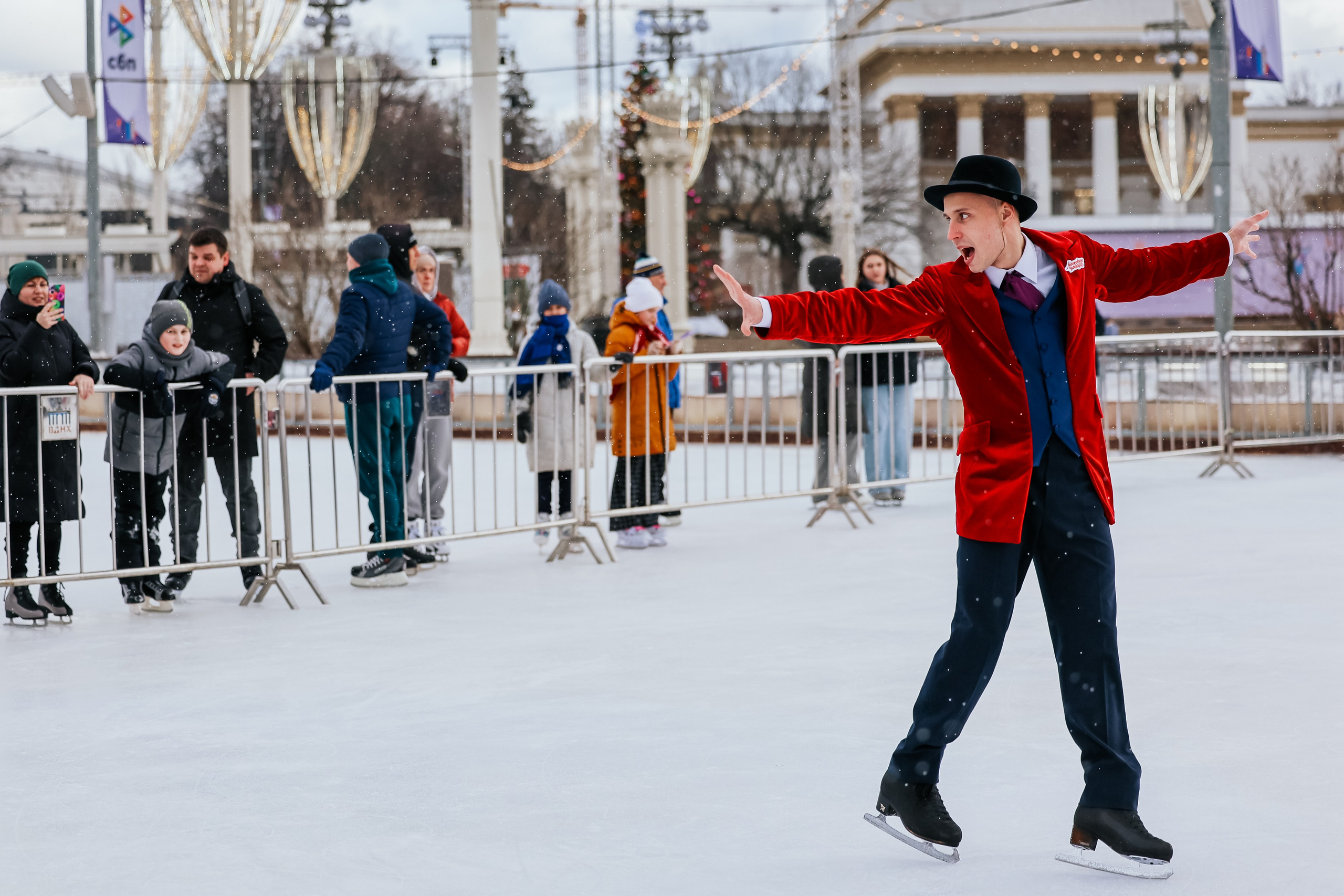 Ледовое шоу ВДНХ проект Московское чаепитие. Фотограф и видеограф Анна Домашенко