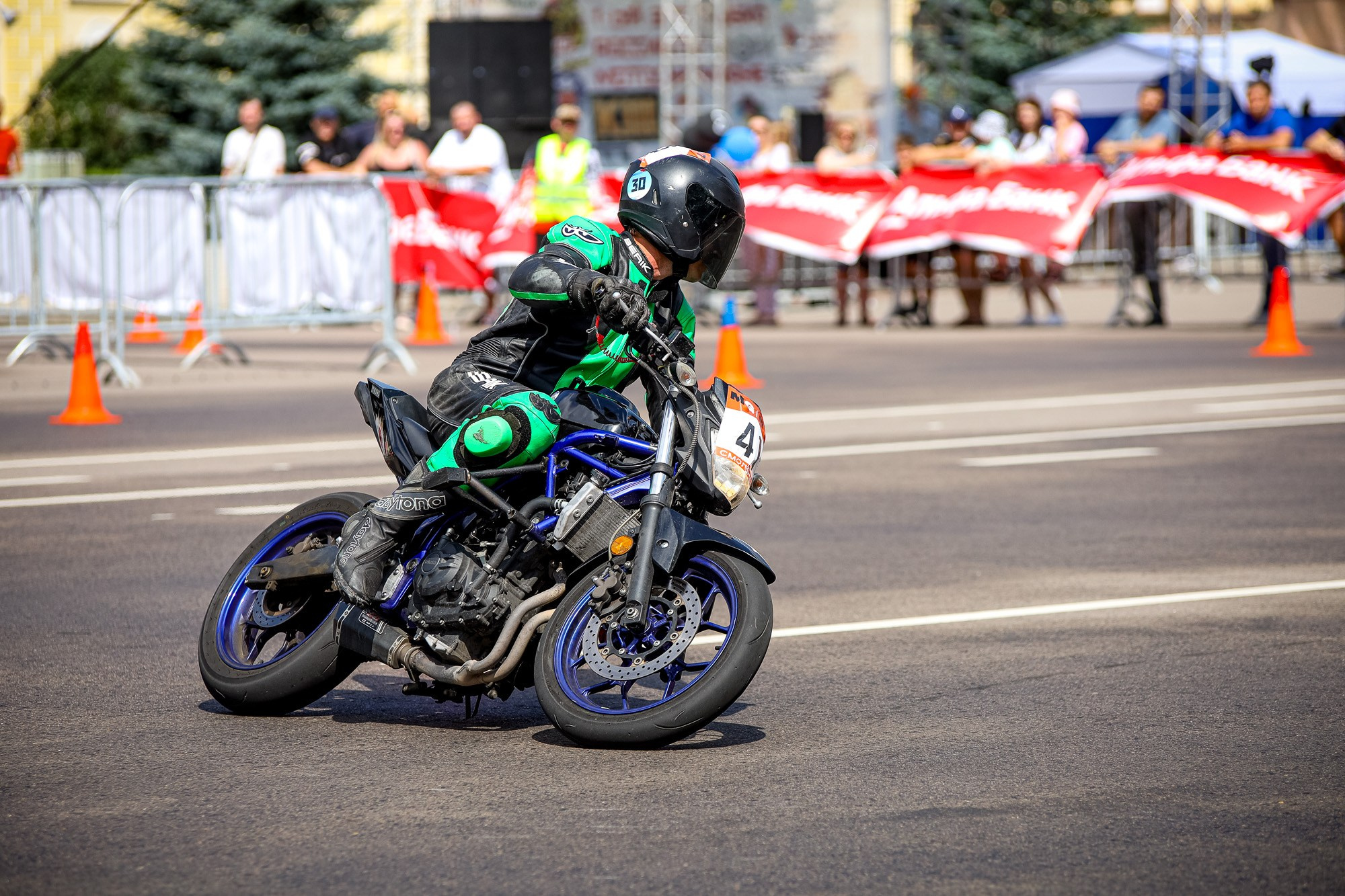 Кубок России по фигурному управлению мотоциклом. Спортивный фотограф Вадим Добедченков