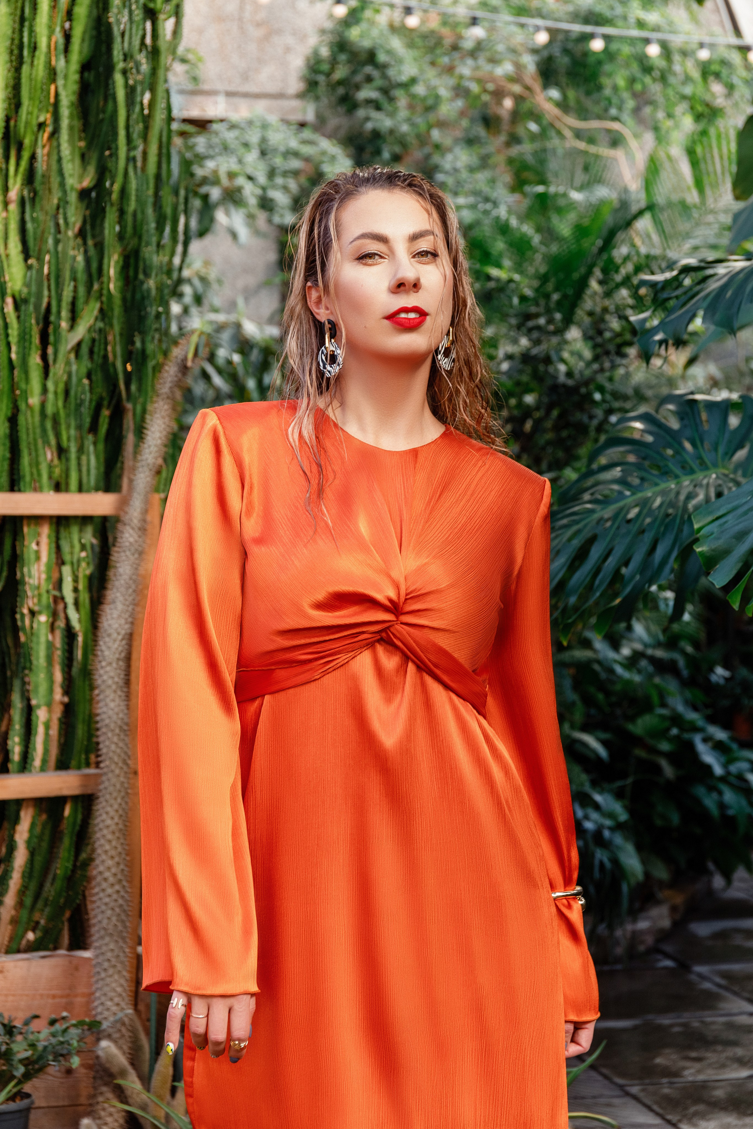 Весенняя съёмка в оранжерее Таврического сада