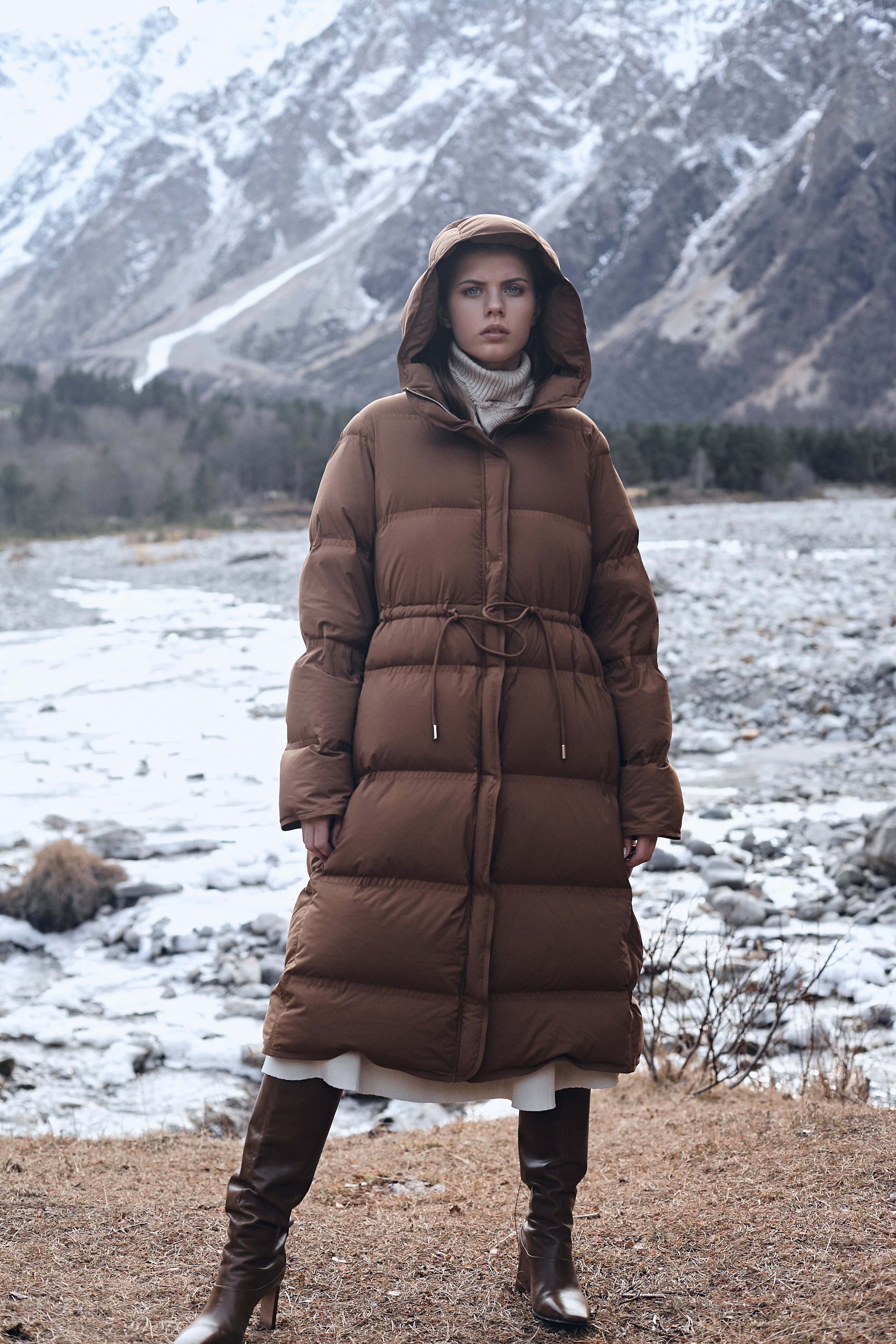 Съемка для бренда одежды под ключ. Фотограф Продюсер в горах КБР / Москва  Нальчик Горы