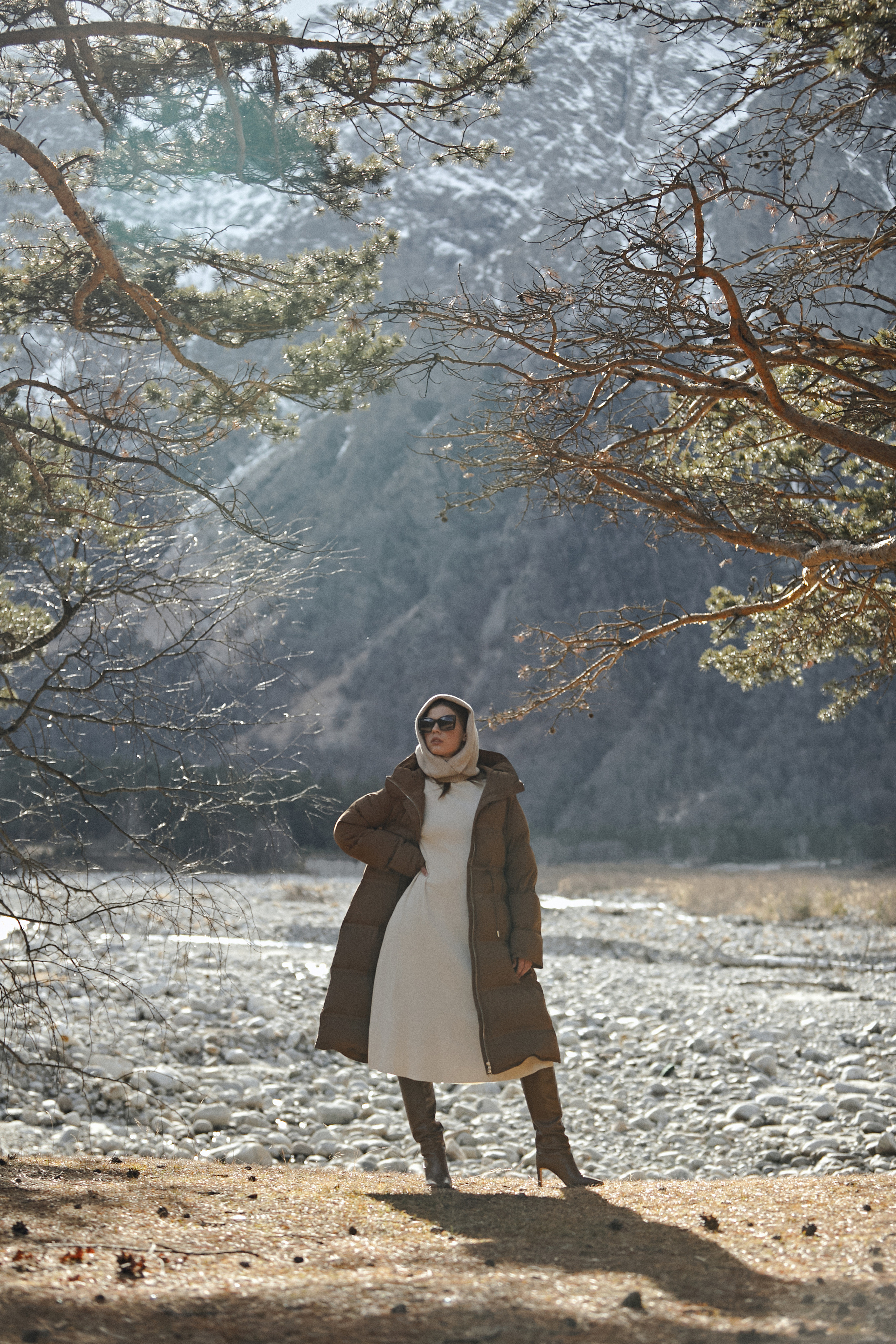 Съемка для бренда одежды под ключ. Фотограф Продюсер в горах КБР / Москва  Нальчик Горы