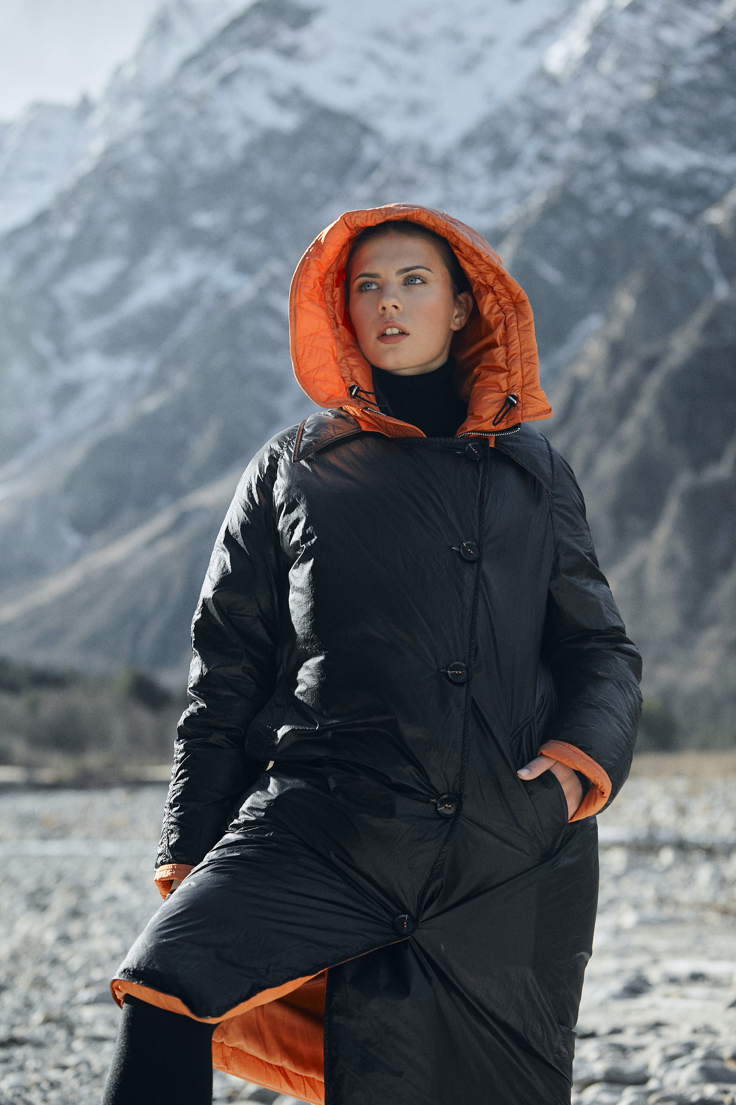 Съемка для бренда одежды под ключ. Фотограф Продюсер в горах КБР / Москва  Нальчик Горы