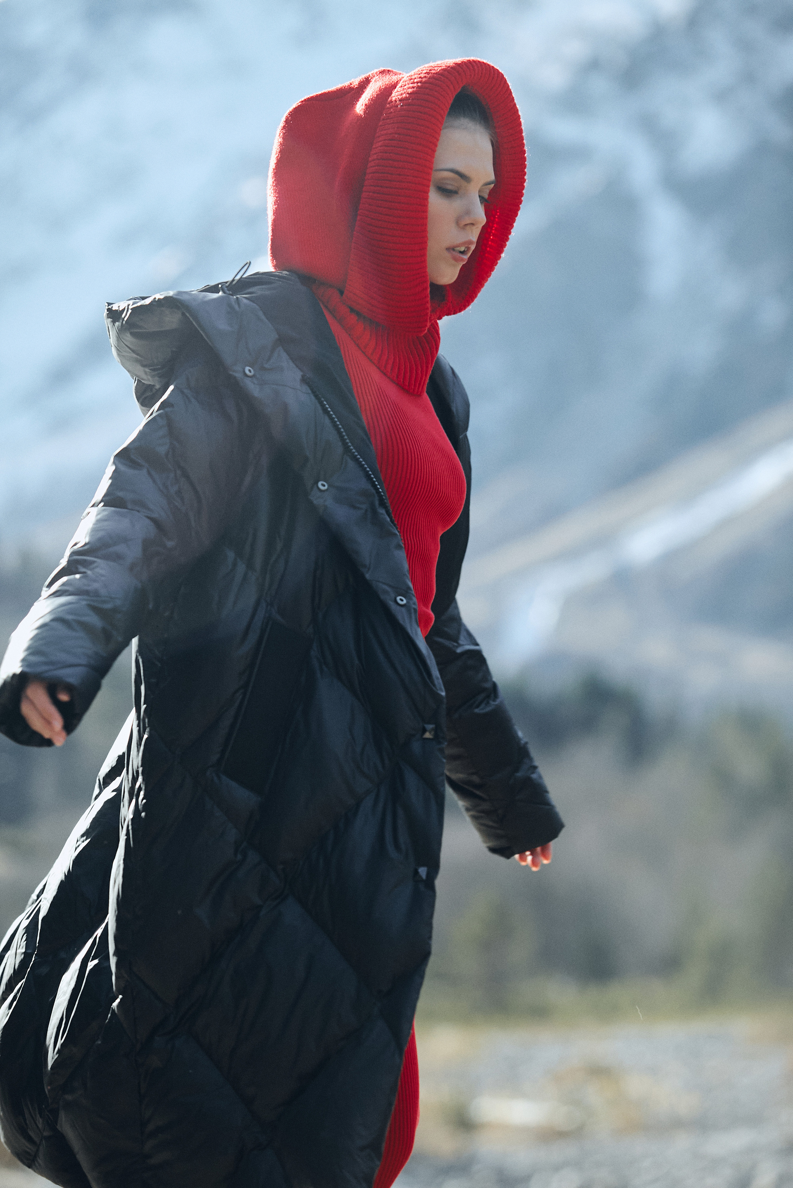 Съемка для бренда одежды под ключ. Фотограф Продюсер в горах КБР / Москва  Нальчик Горы