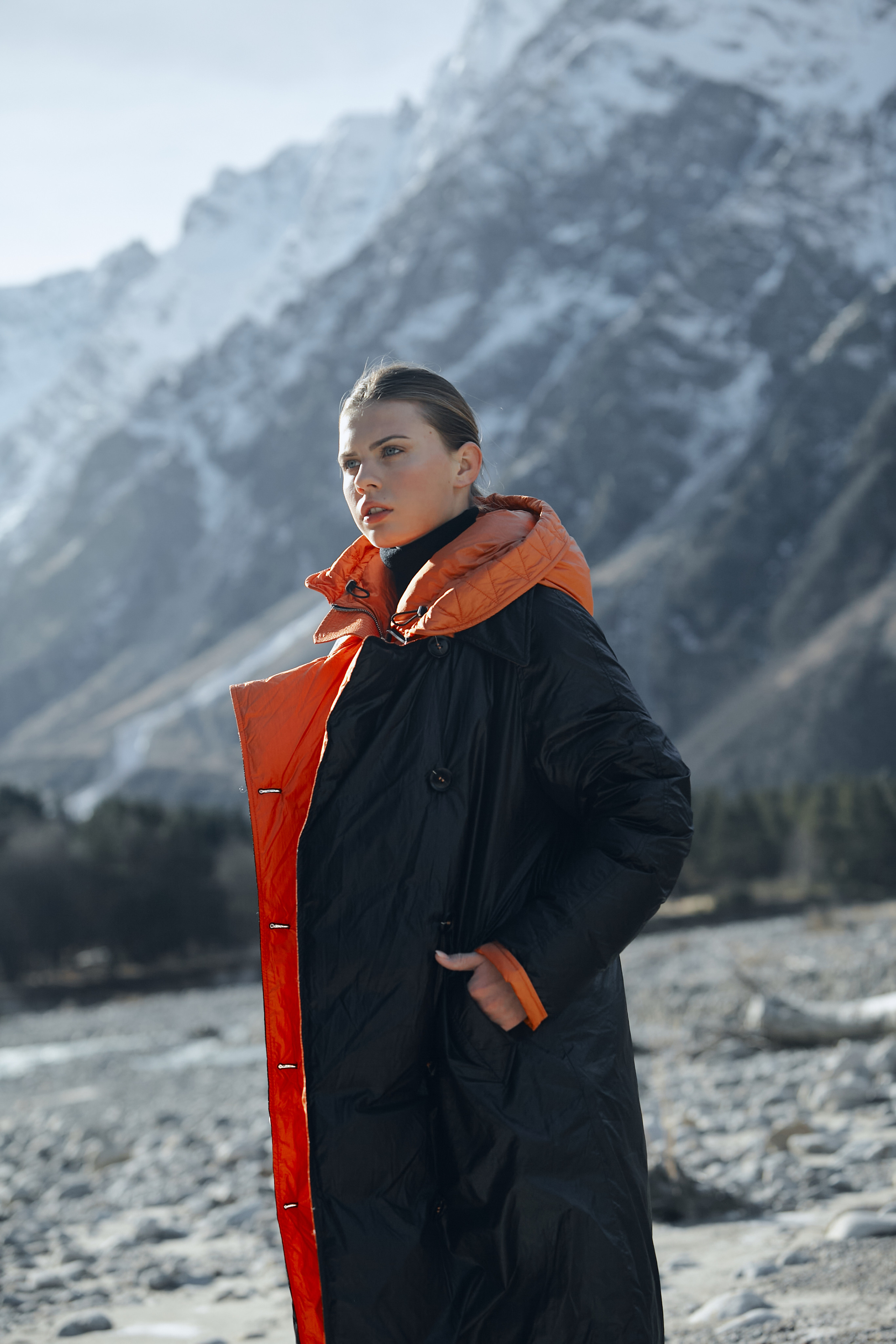 Съемка для бренда одежды под ключ. Фотограф Продюсер в горах КБР / Москва  Нальчик Горы