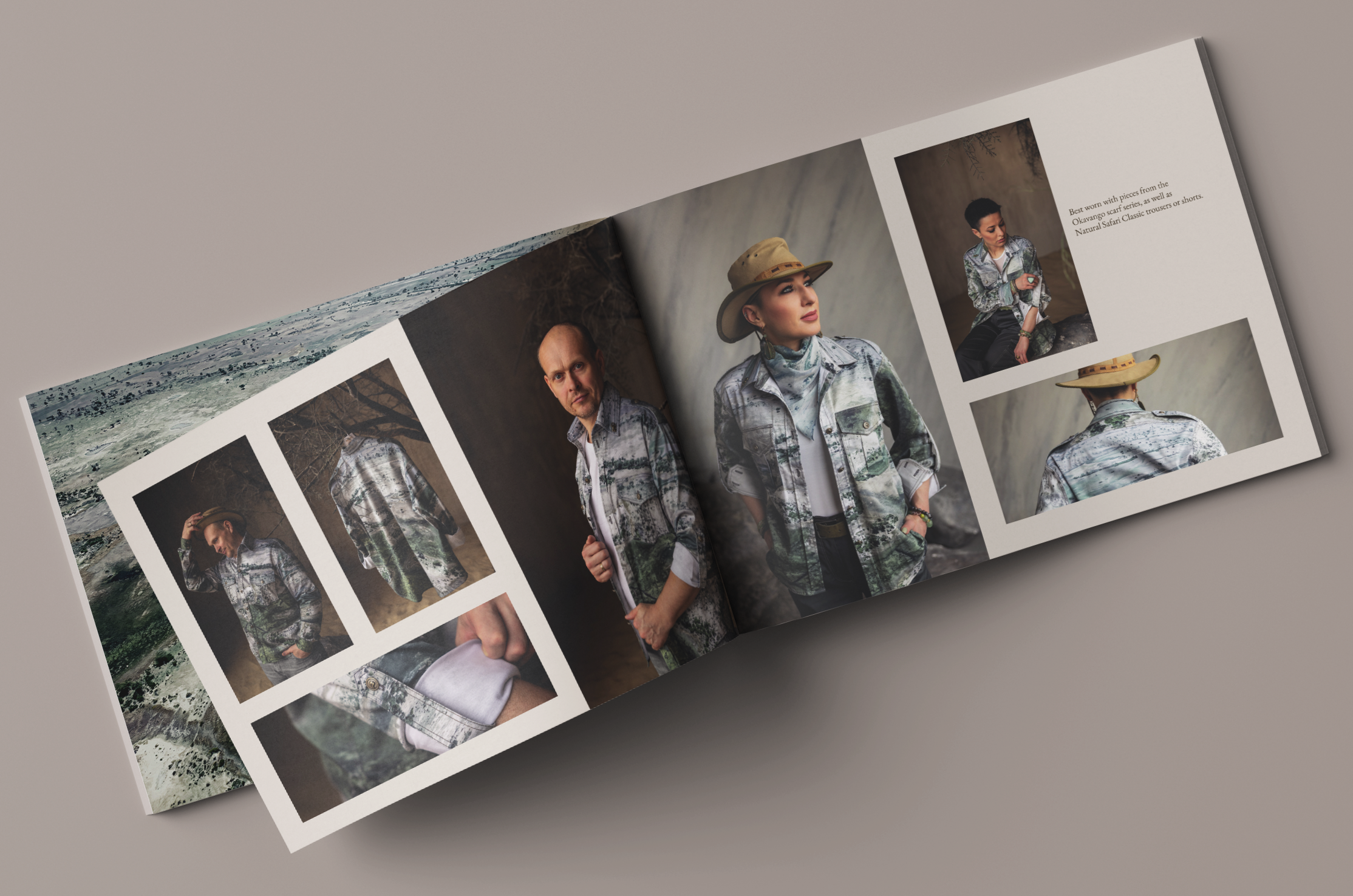 LOOKBOOK. NATURAL SAFARI FASHION