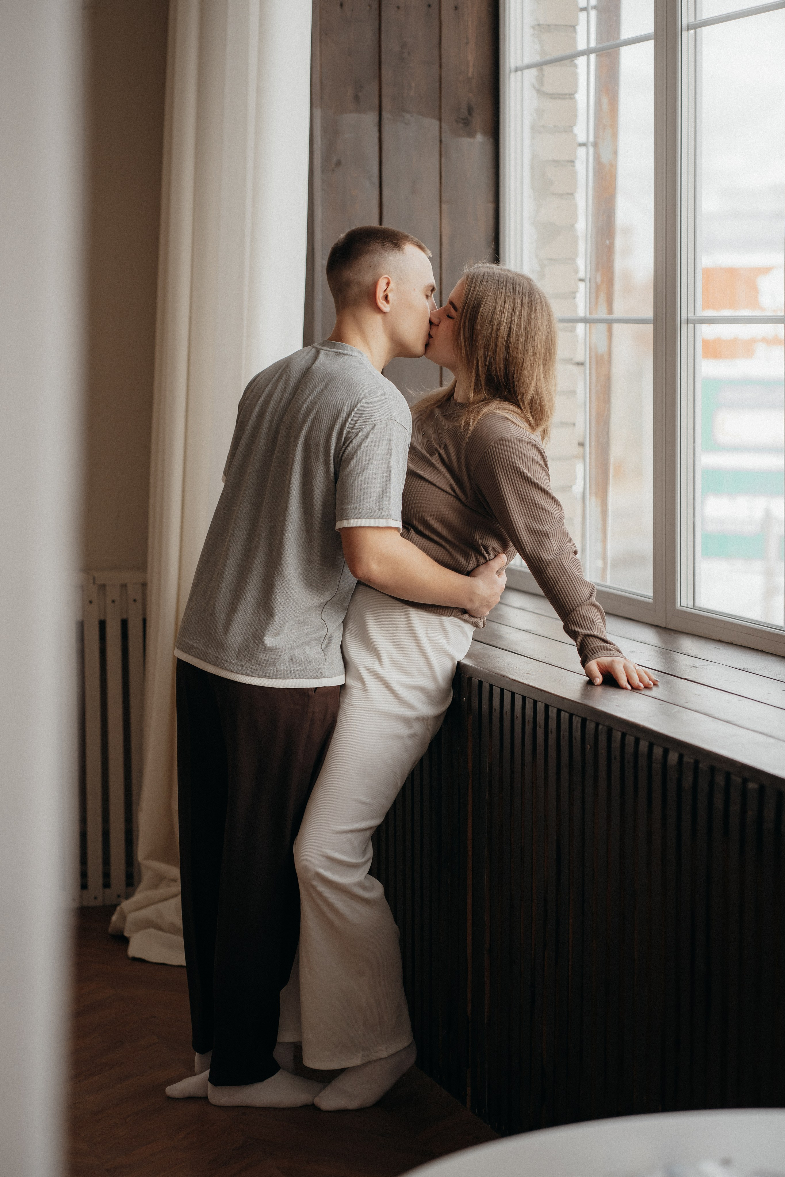 Парная фотосессия в студии в Архангельске. Портретный и свадебный фотограф в Архангельске Елизавета Стрекаловская