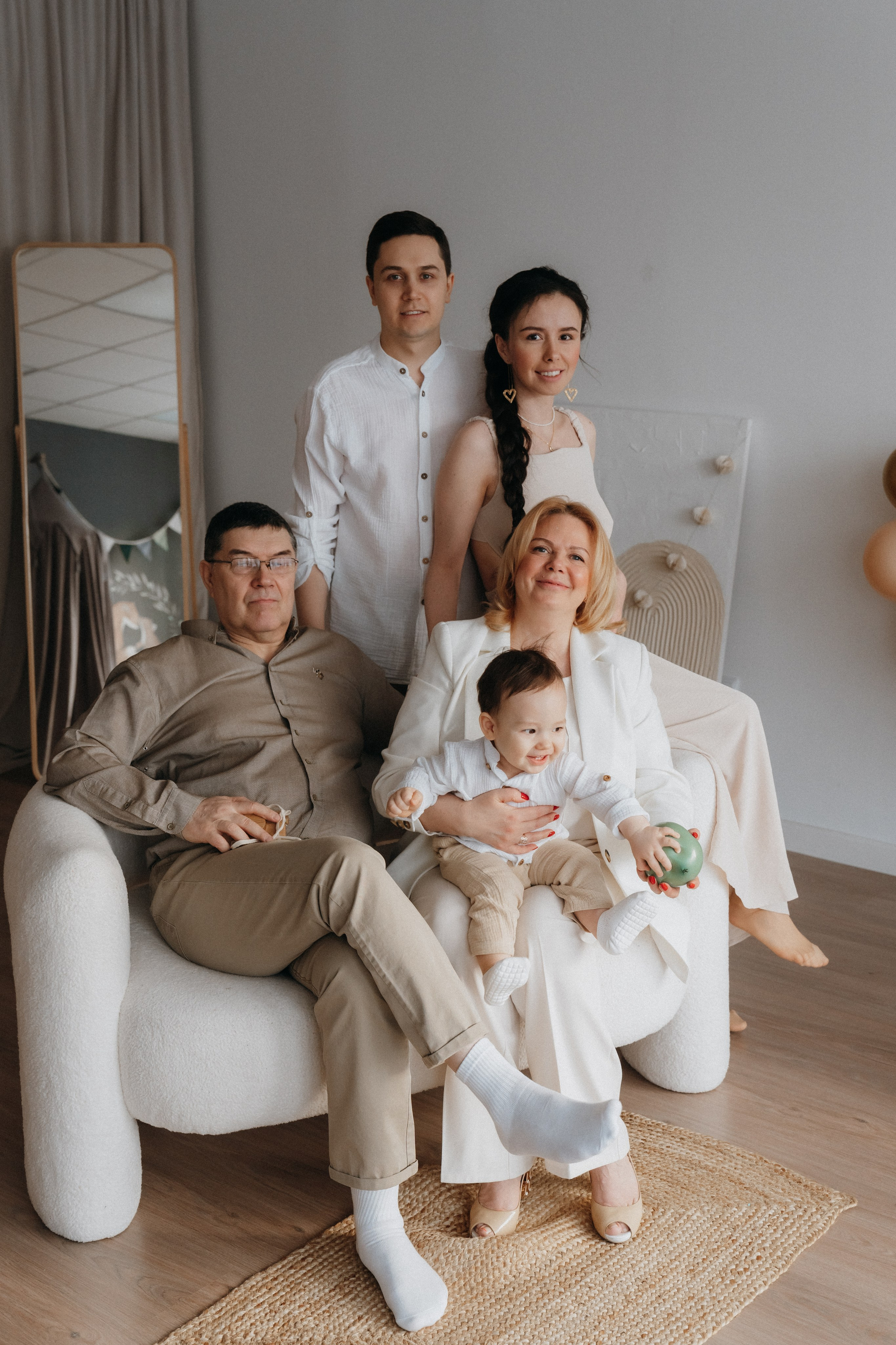 Семейная и детская фотосъемка в студии в Архангельске. Портретный и свадебный фотограф в Архангельске Елизавета Стрекаловская