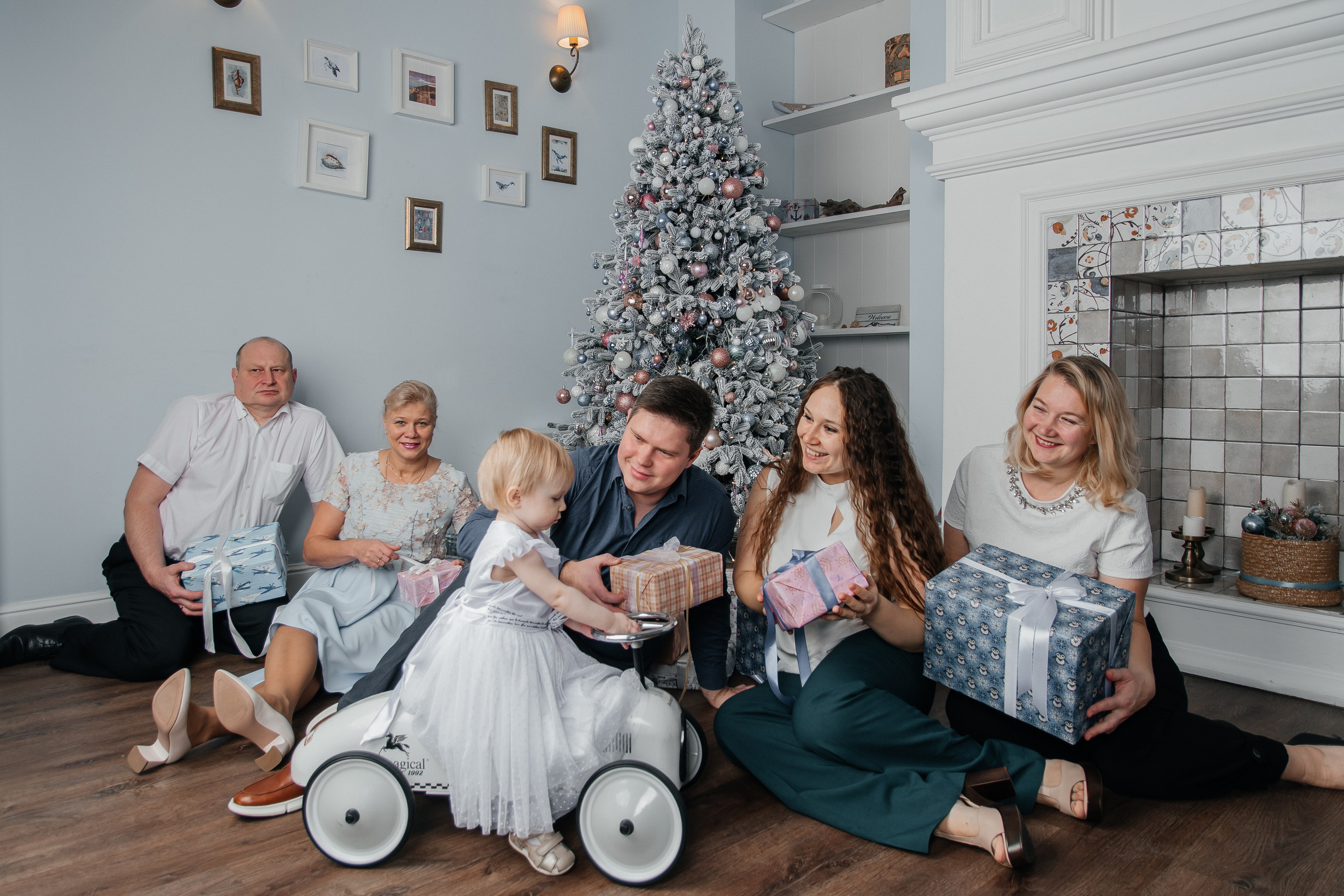 Большая семейная съёмка