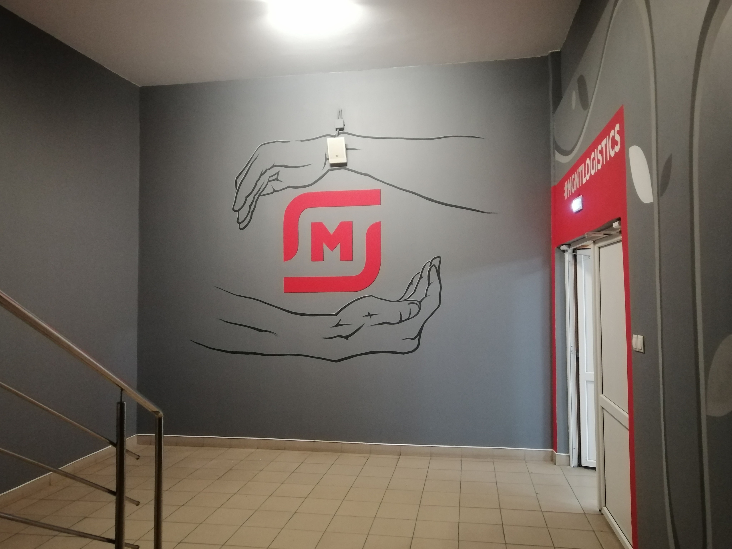 Роспись стен. Пётр Литвинов