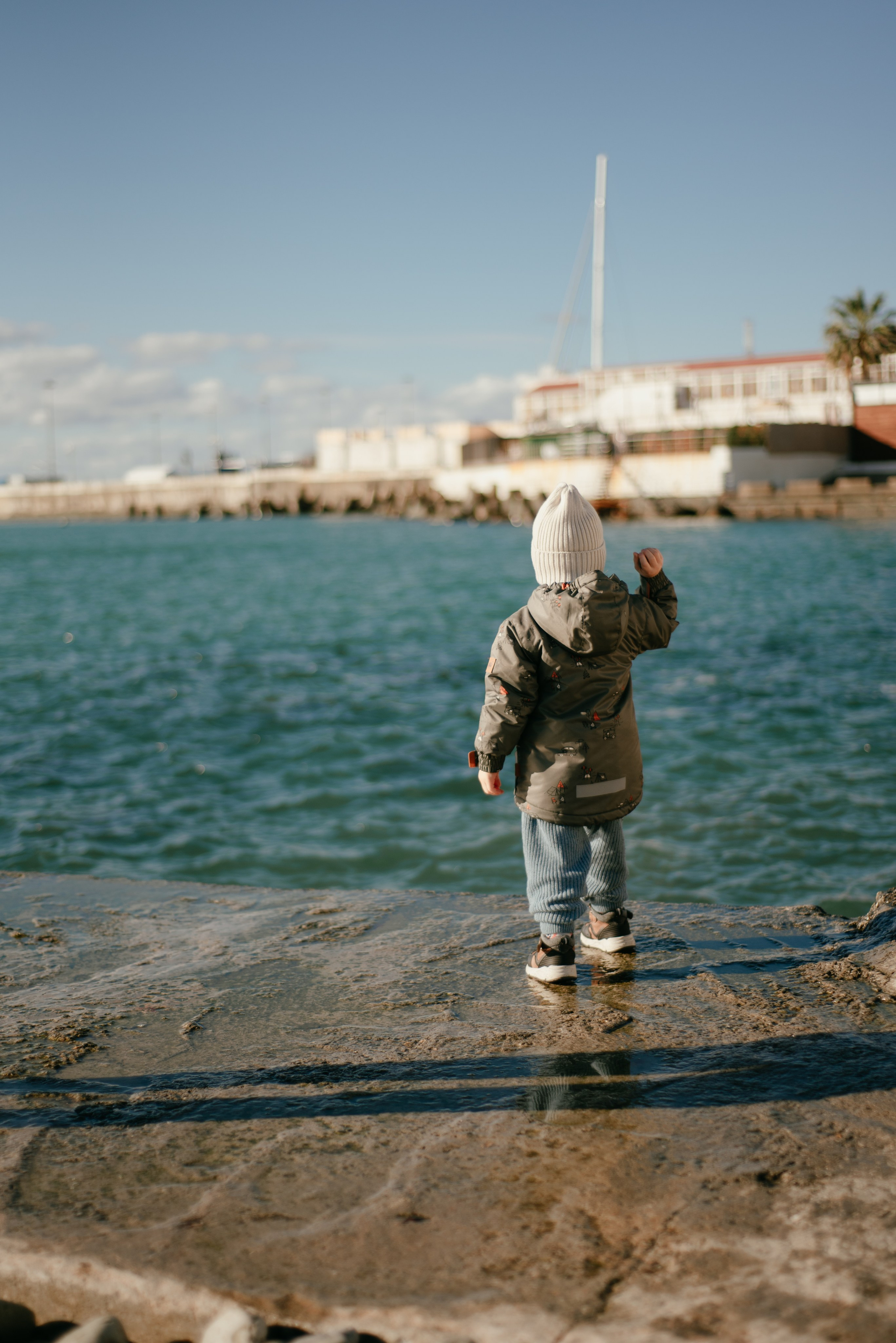 Зимнее море. Семейный и женский фотограф Лоо Краснодар Сочи Энем Татьяна Трибурт