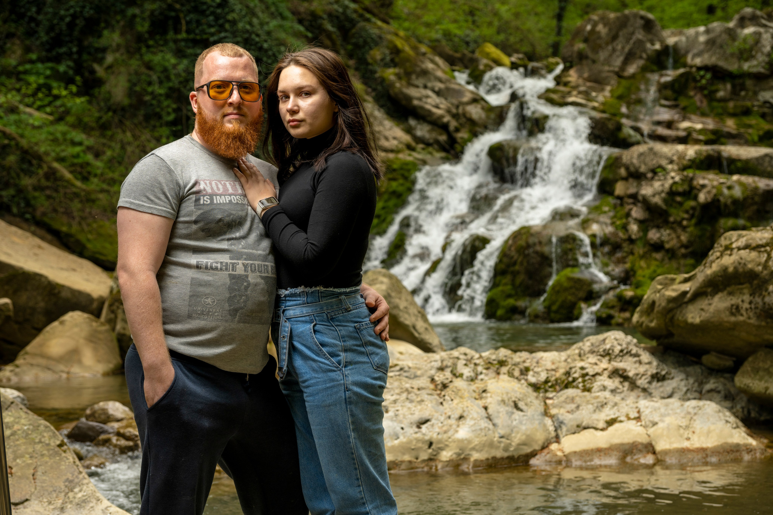 Аюкские водопады фотосессия на выезде