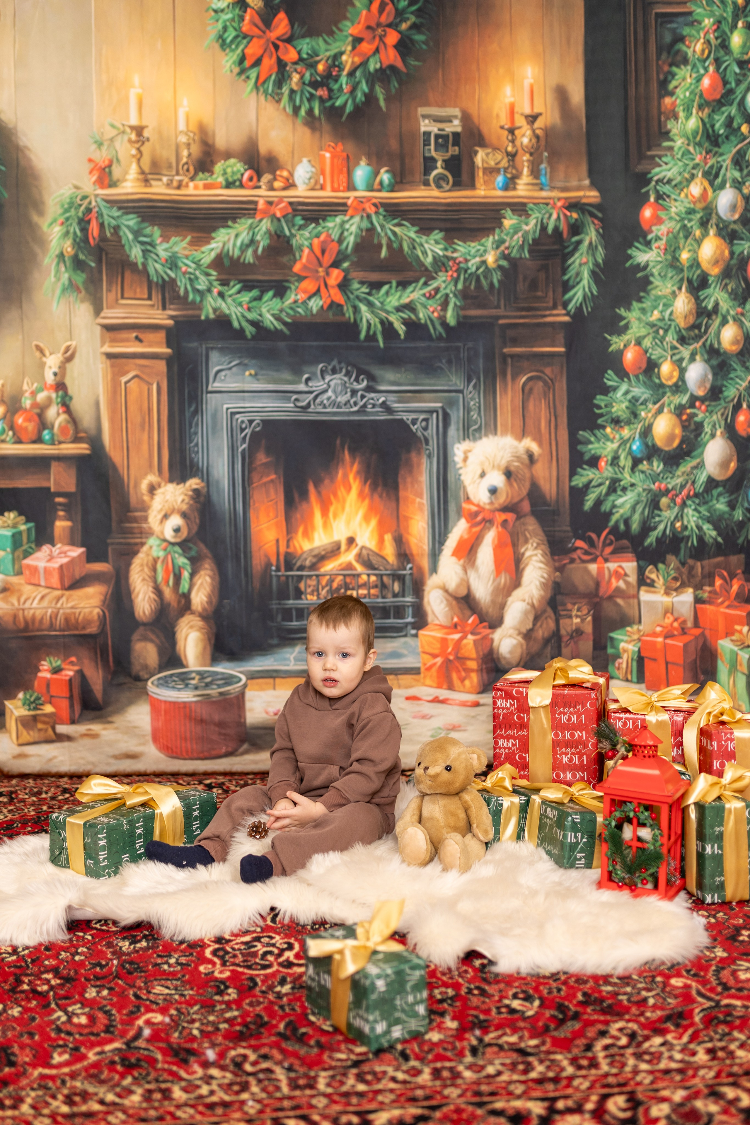 Новогодние детские. Фотограф новорожденных. Детский и семейный фотограф Марьяна Юдина