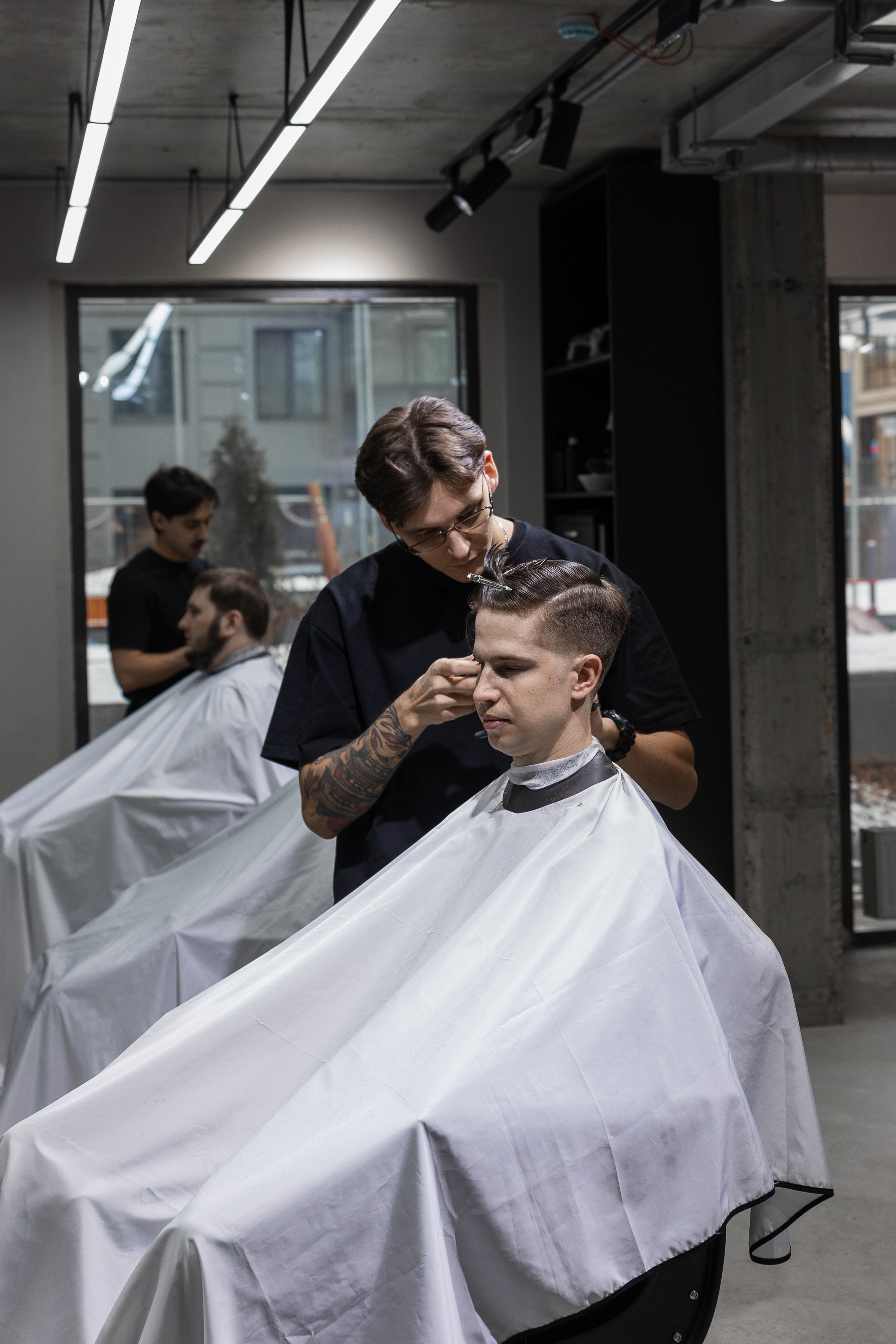 Base | открытие барбершопа. Showbiz | Fashion | Reportage