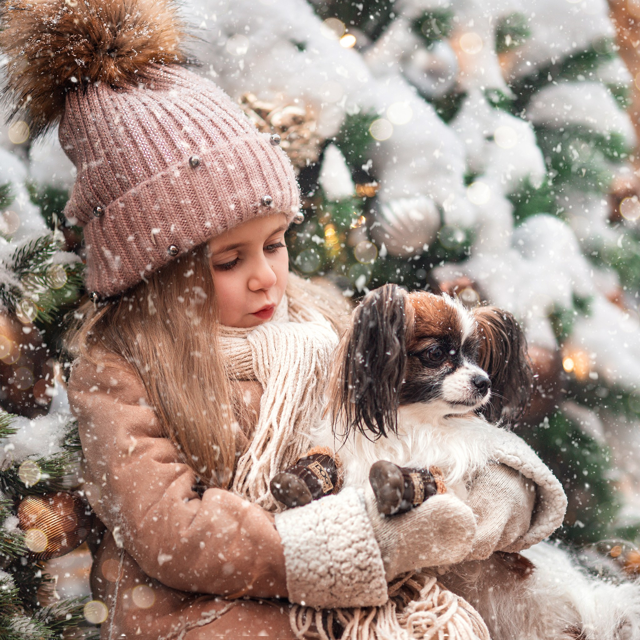 Новогодние фотосессии. Детский и семейный фотограф Елена Михайлова в Москве