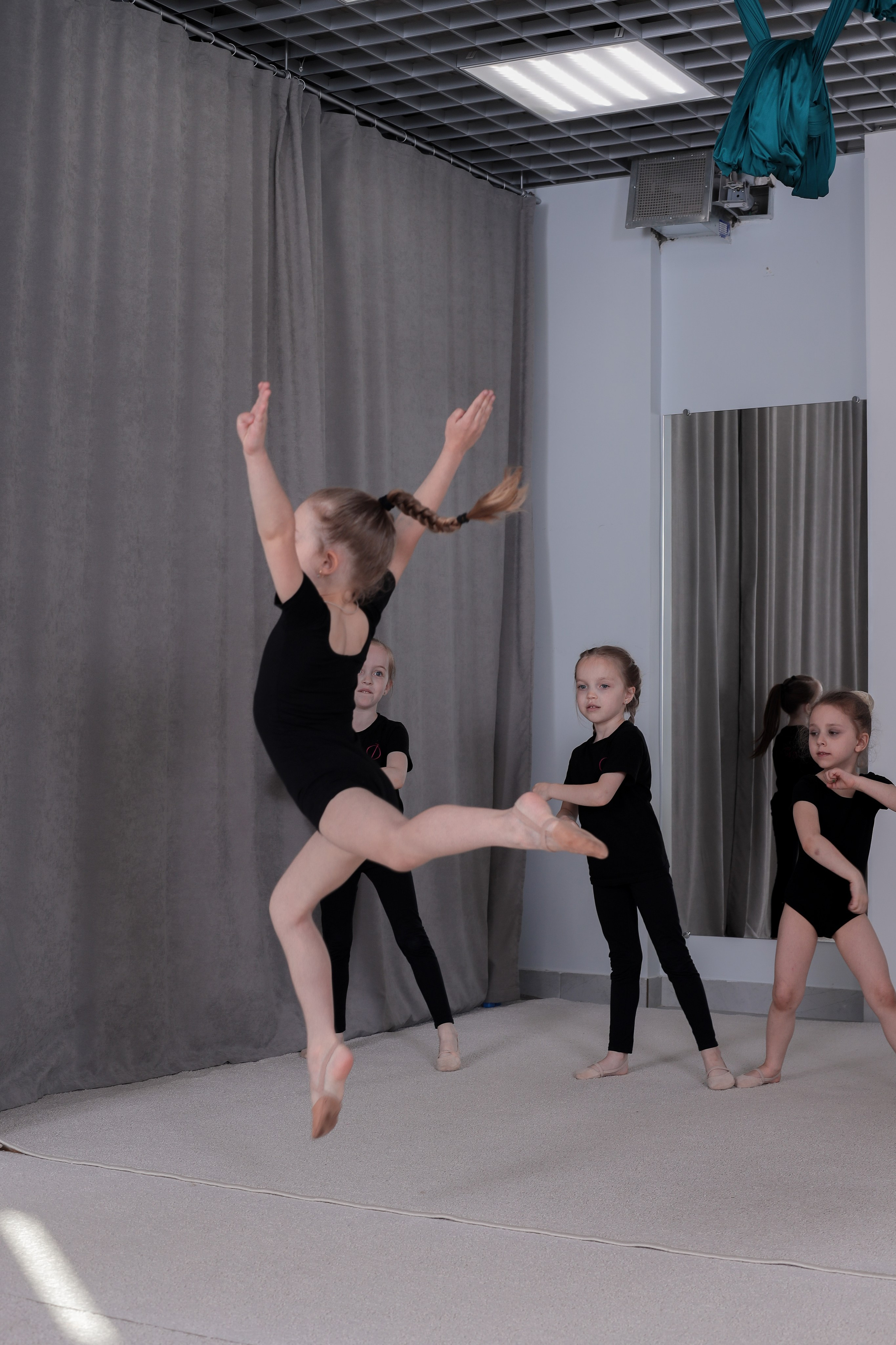 Открытый урок гимнастика. Фотограф Надршина Лилия