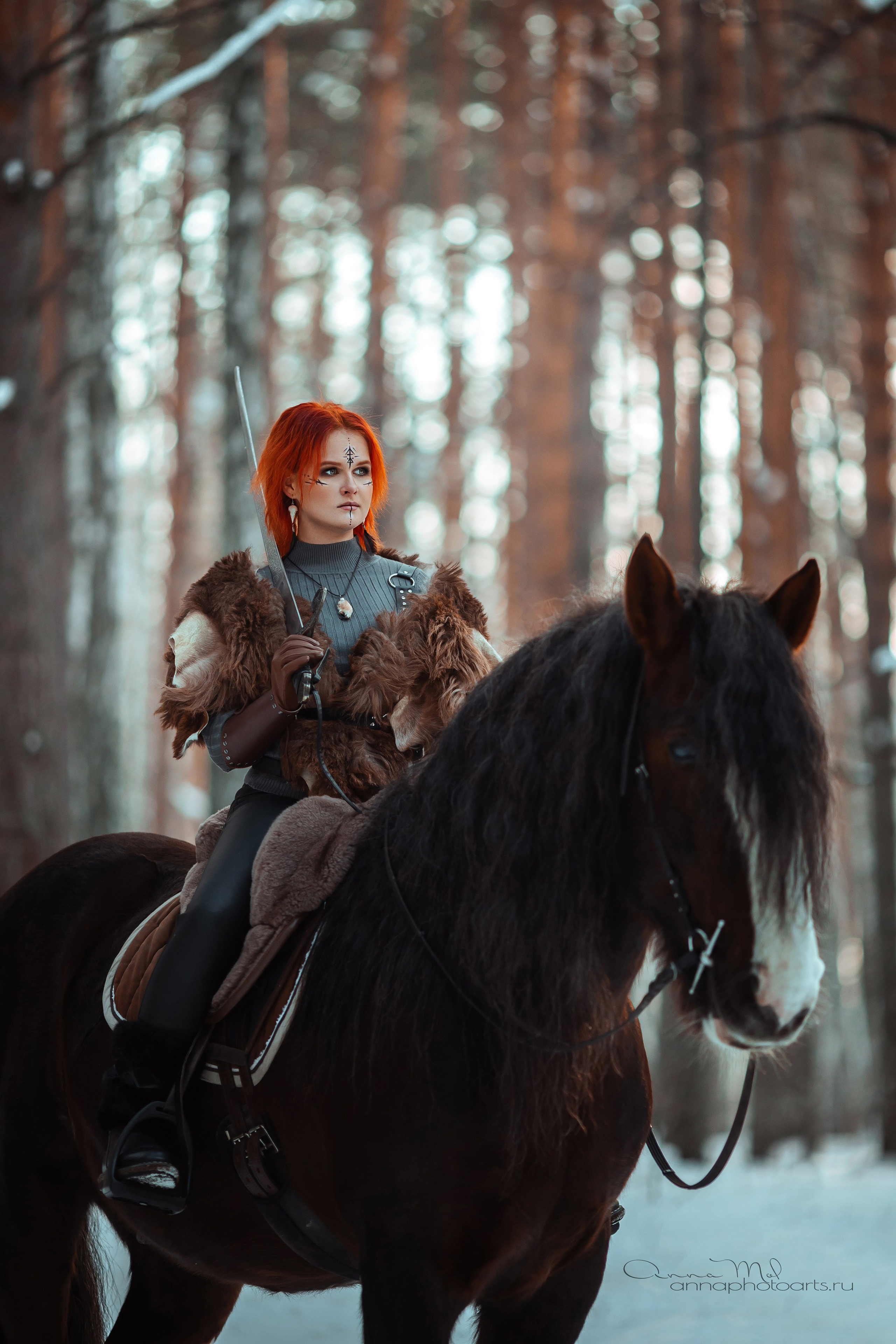 Настя, Малыш и Зевс. Анна Молчанова конный фотограф в Тюмени | фотосессии с лошадьми Тюмень