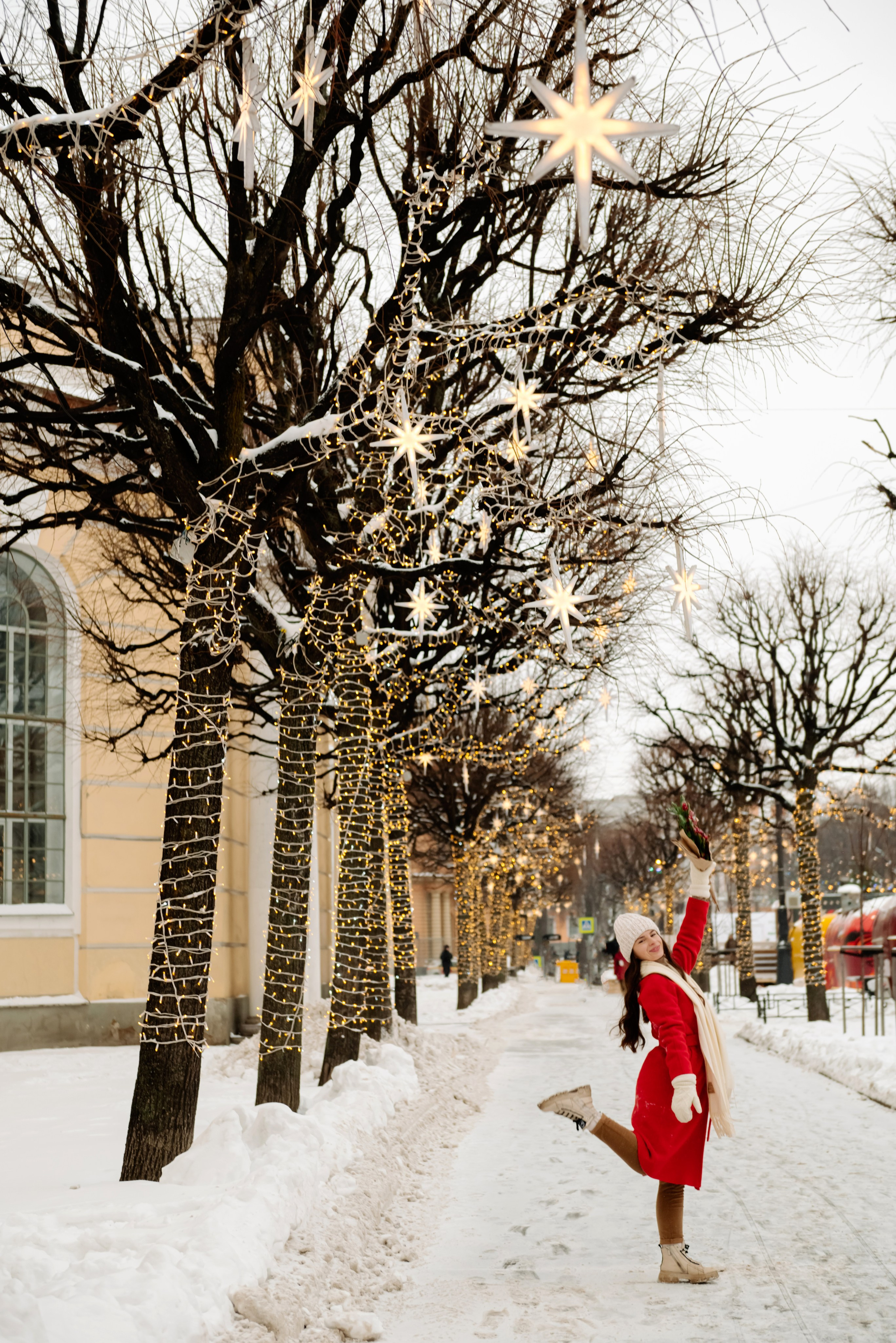 Манежная площадь зимой. Свадебный и сеейный фотограф в Санкт-Петербурге Елена Худякова