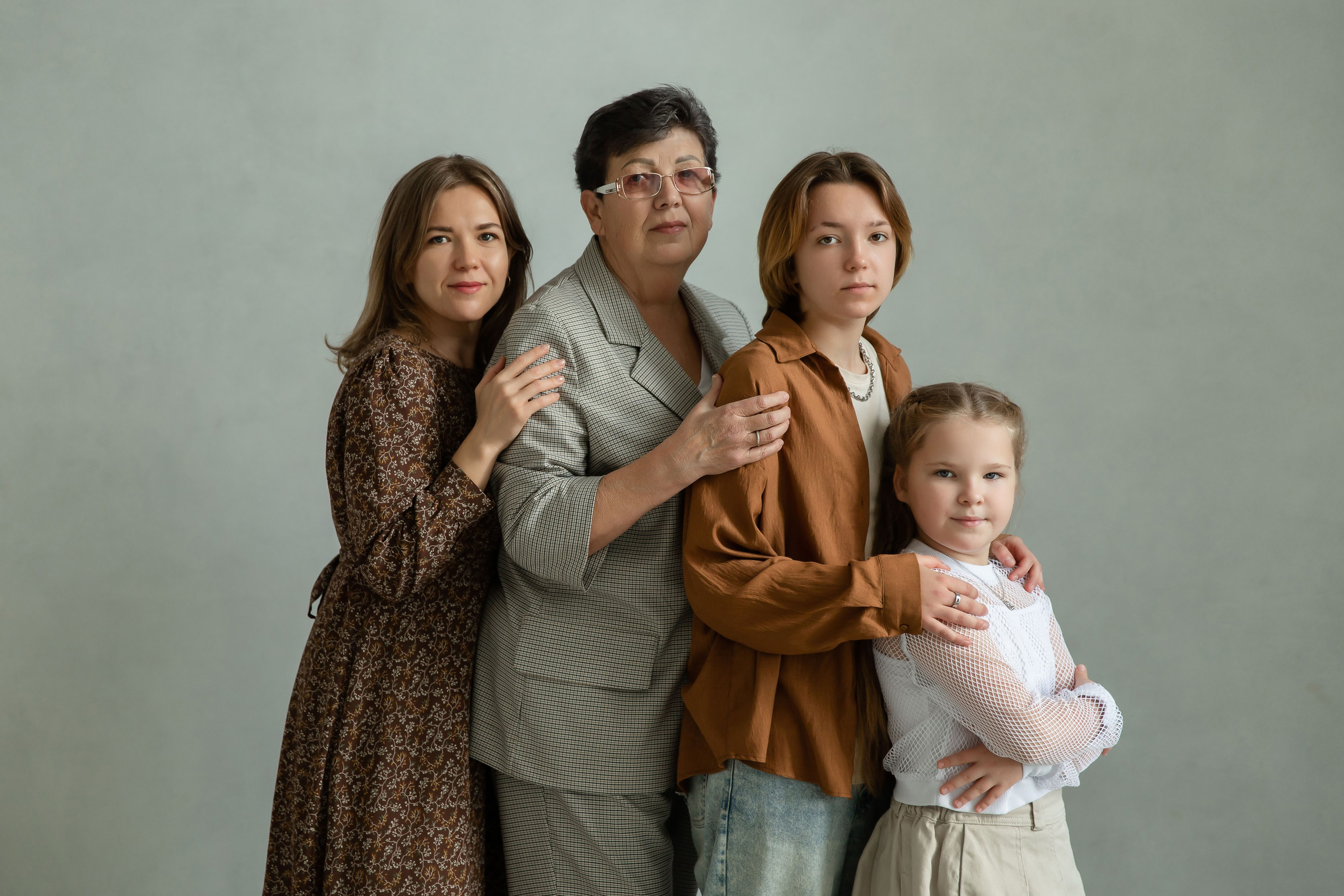 Три поколения. Семейный и свадебный фотограф в Краснодаре. Кристина Ендальцева