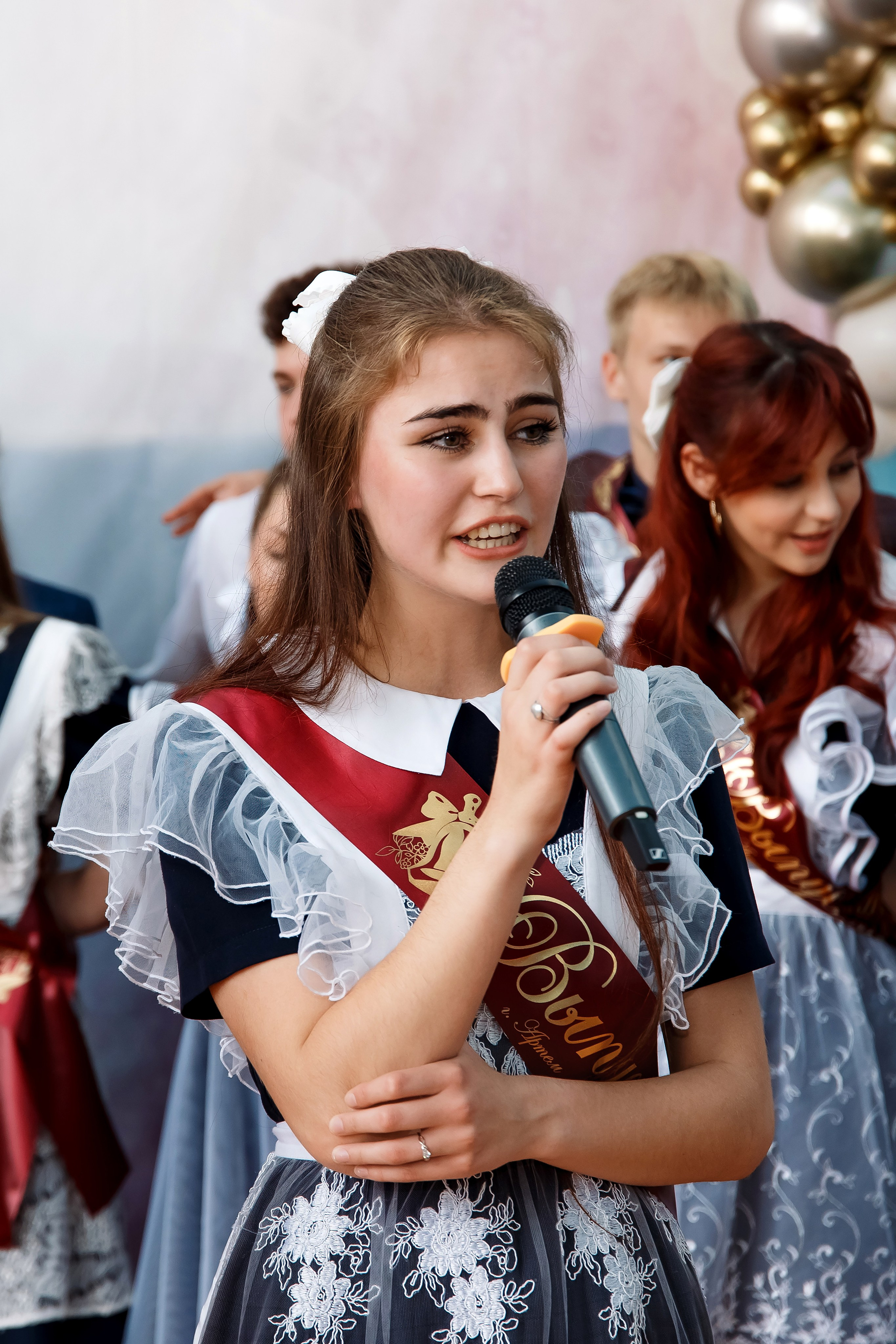 11 класс Последний звонок. Фотограф Любовь Корниенко, Примоский край