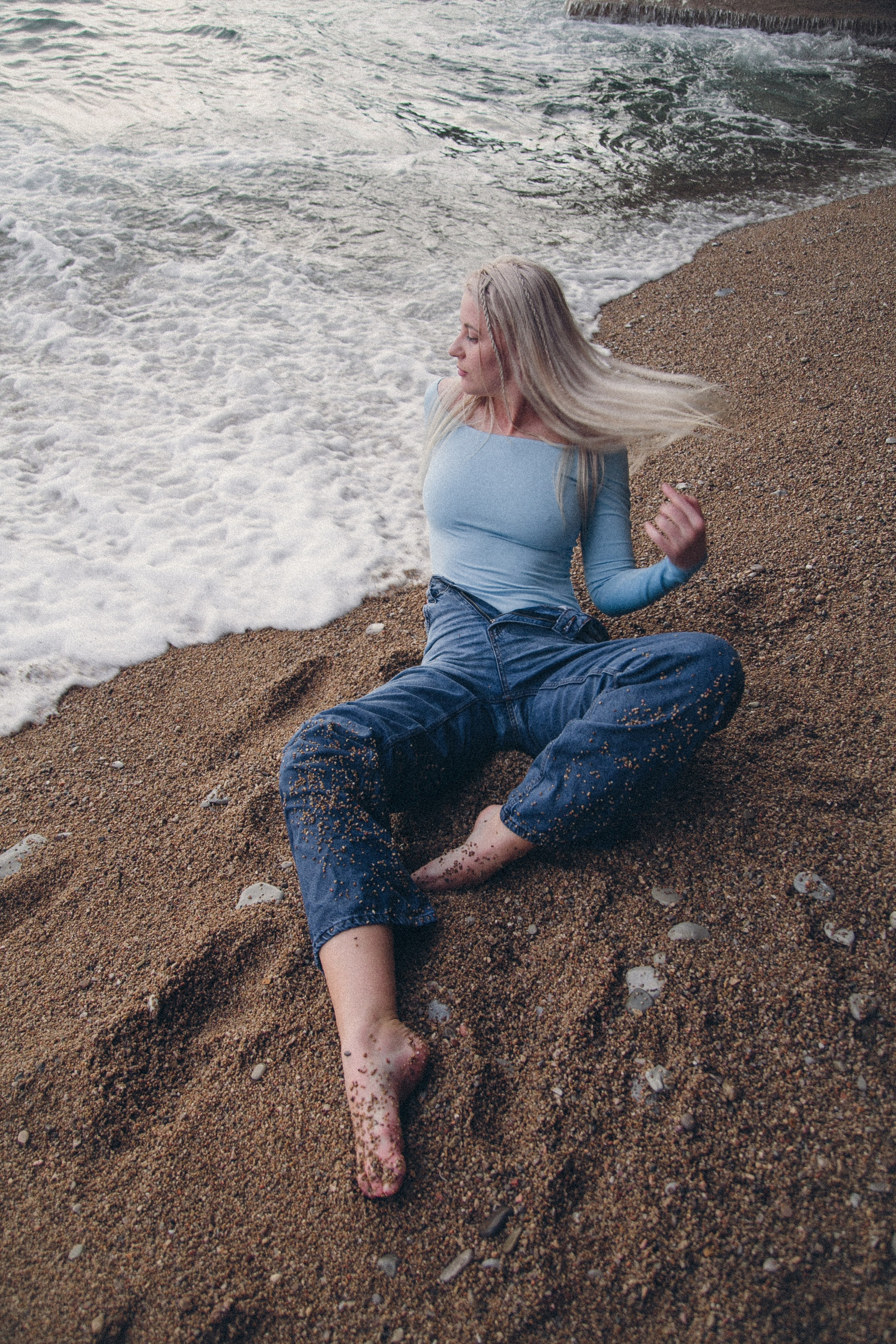 Женская фотосессия на море в Черногории. Семейный и свадебный фотограф в Черногории Татьяна Белякова