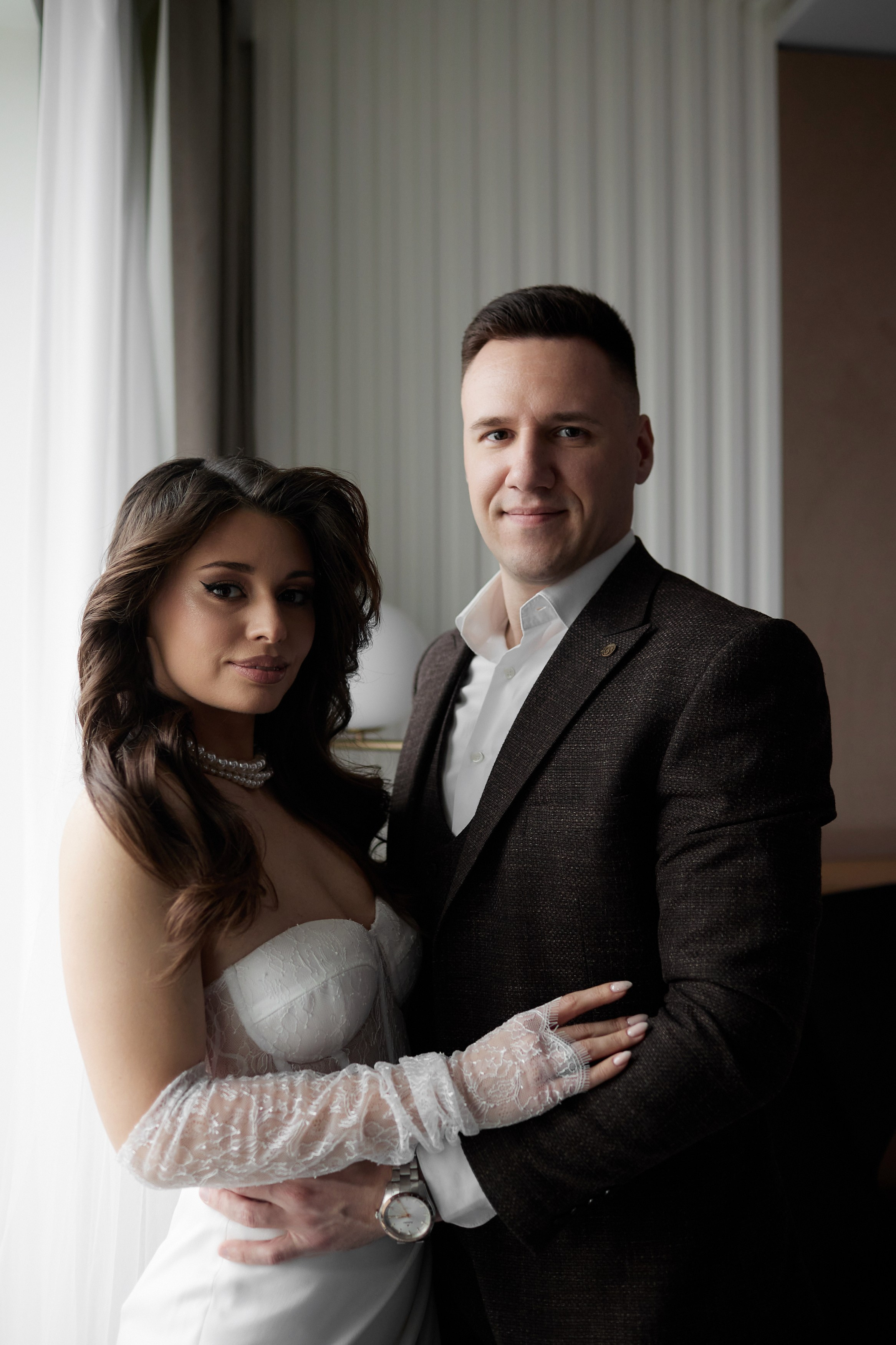 Кристина и Олег в отеле. Свадебный фотограф Москва Калуга