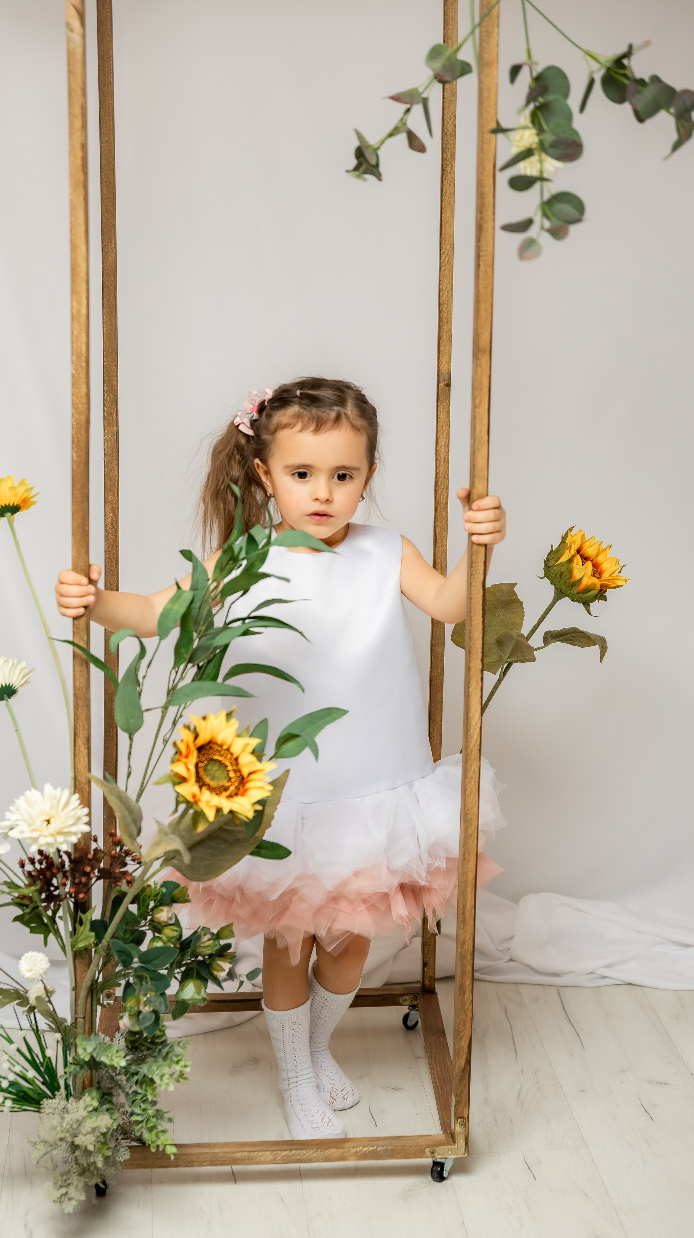 Платье " Тюльпан» на рост 98-104-110. Little_Princess.38