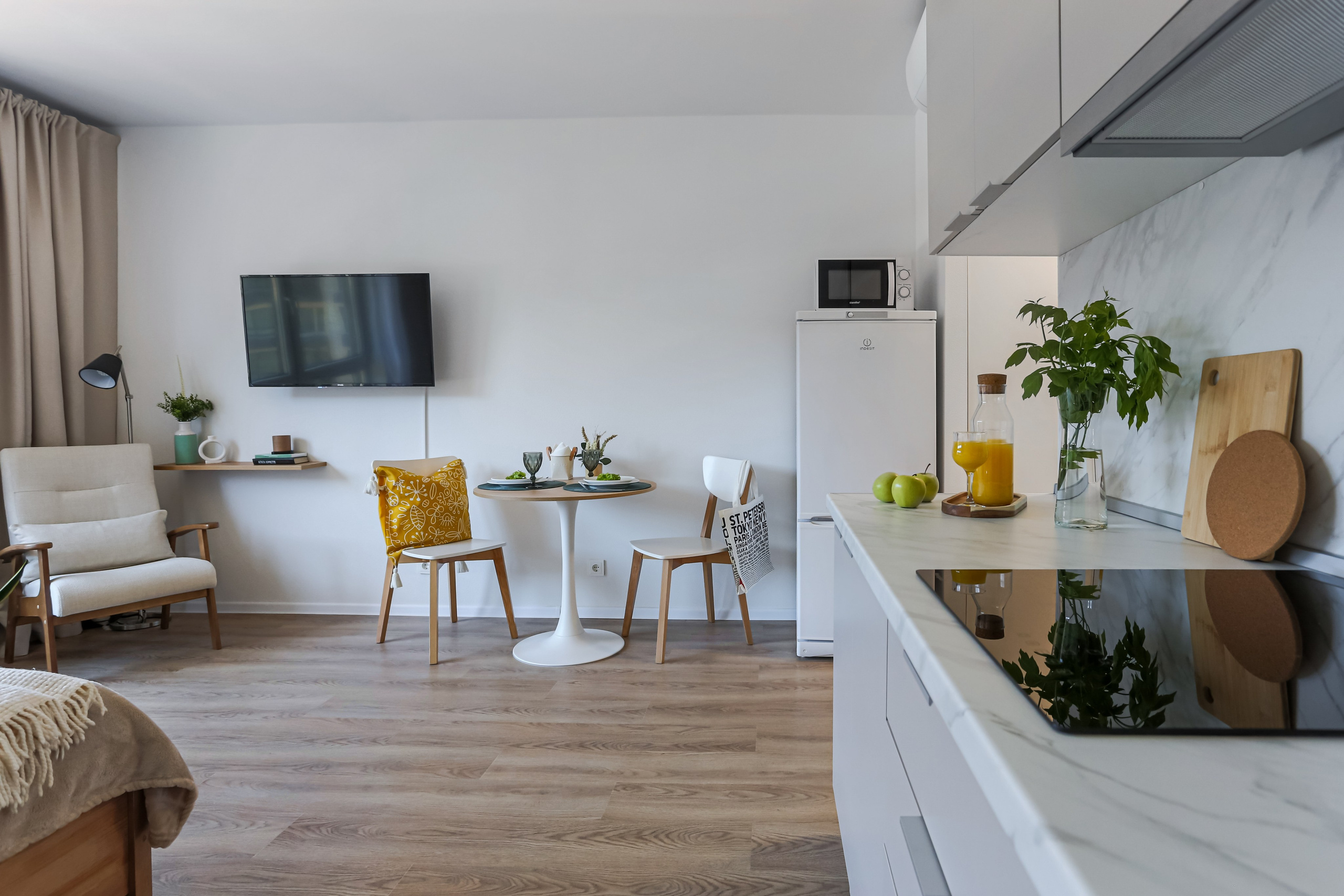 Интерьерная съёмка. Екатерина Хамзина