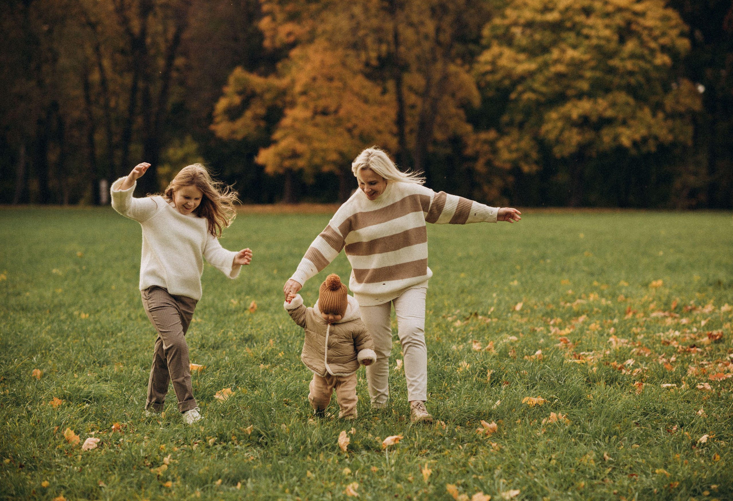 Осенняя фотосессия в парке. Семейный фотограф в Домодедово и Москве Елена Пичугина