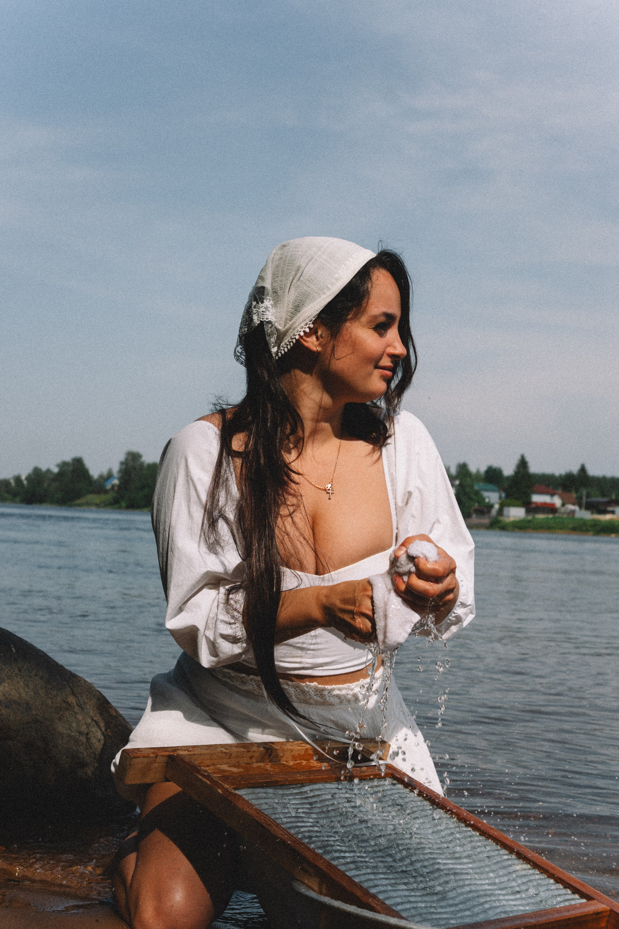 СТИРКА НА РЕКЕ. Профессиональный фотограф, Санкт-Петербург — Виктория Богомолова