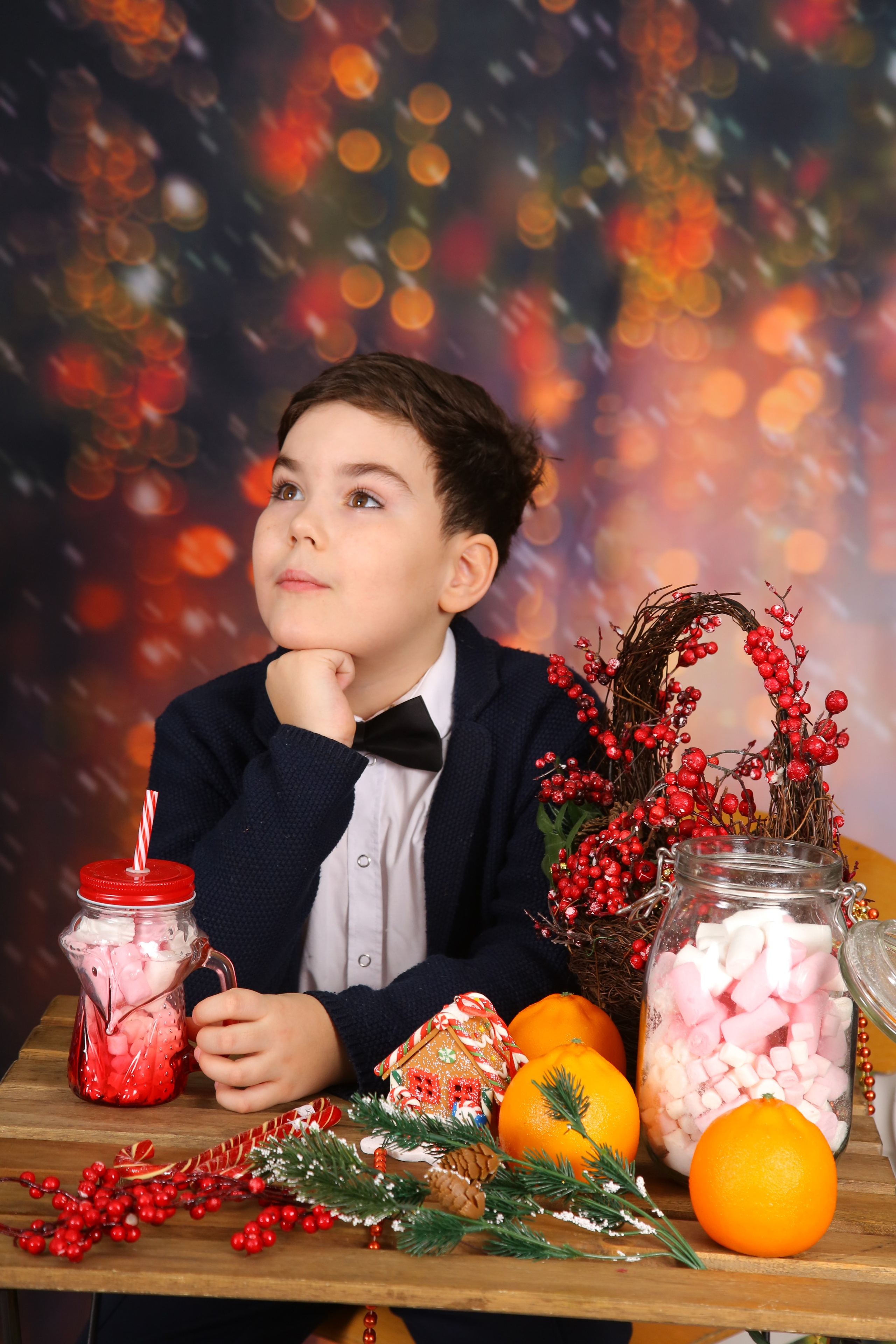 Новогодний коктейль. Выпускные альбомы в Нижнем Новгороде | Фотостудия Звездочет | Никулина Наталья