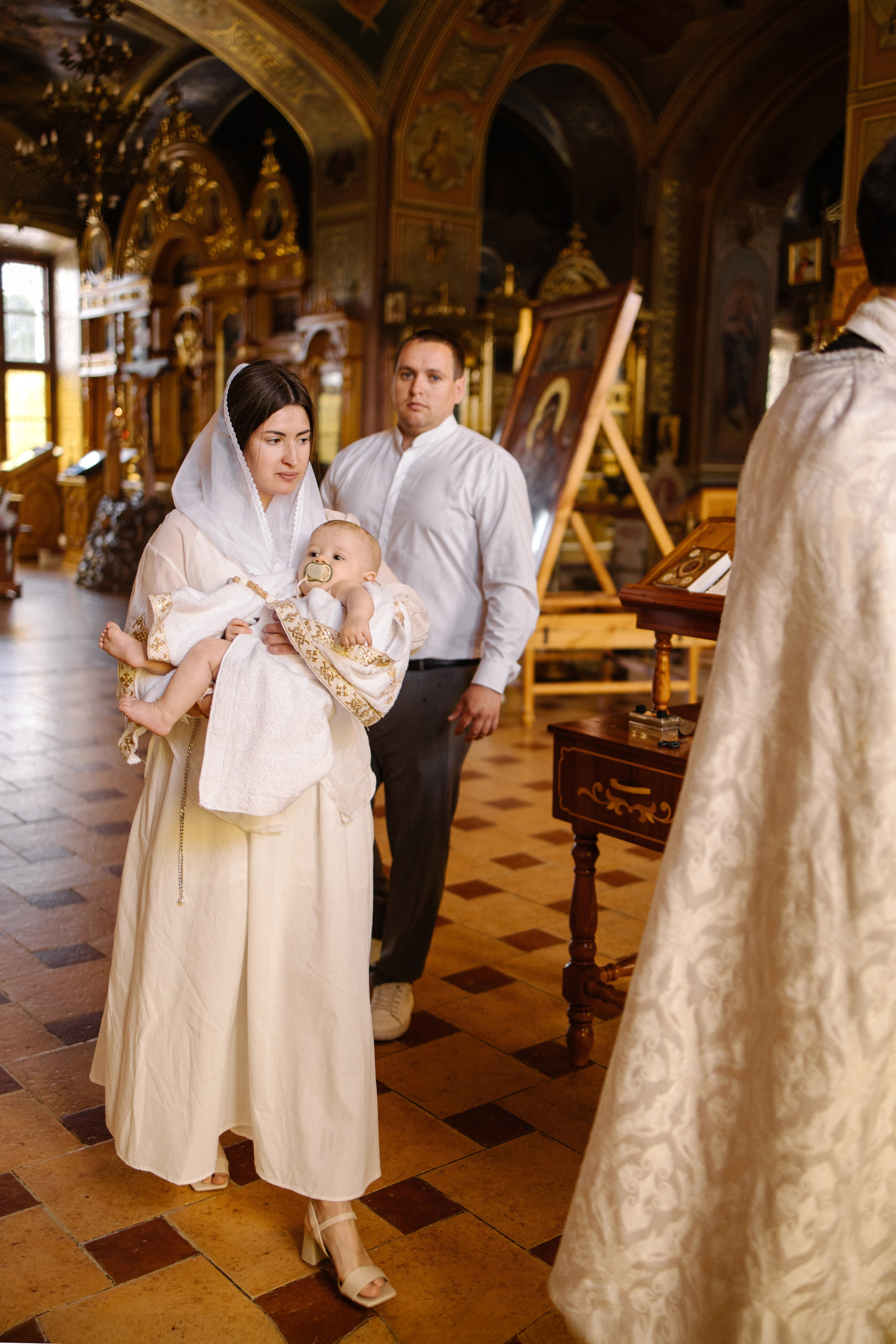 Крещение Ярослава. Семейный и портретный фотограф в Москве Анастасия Бабак