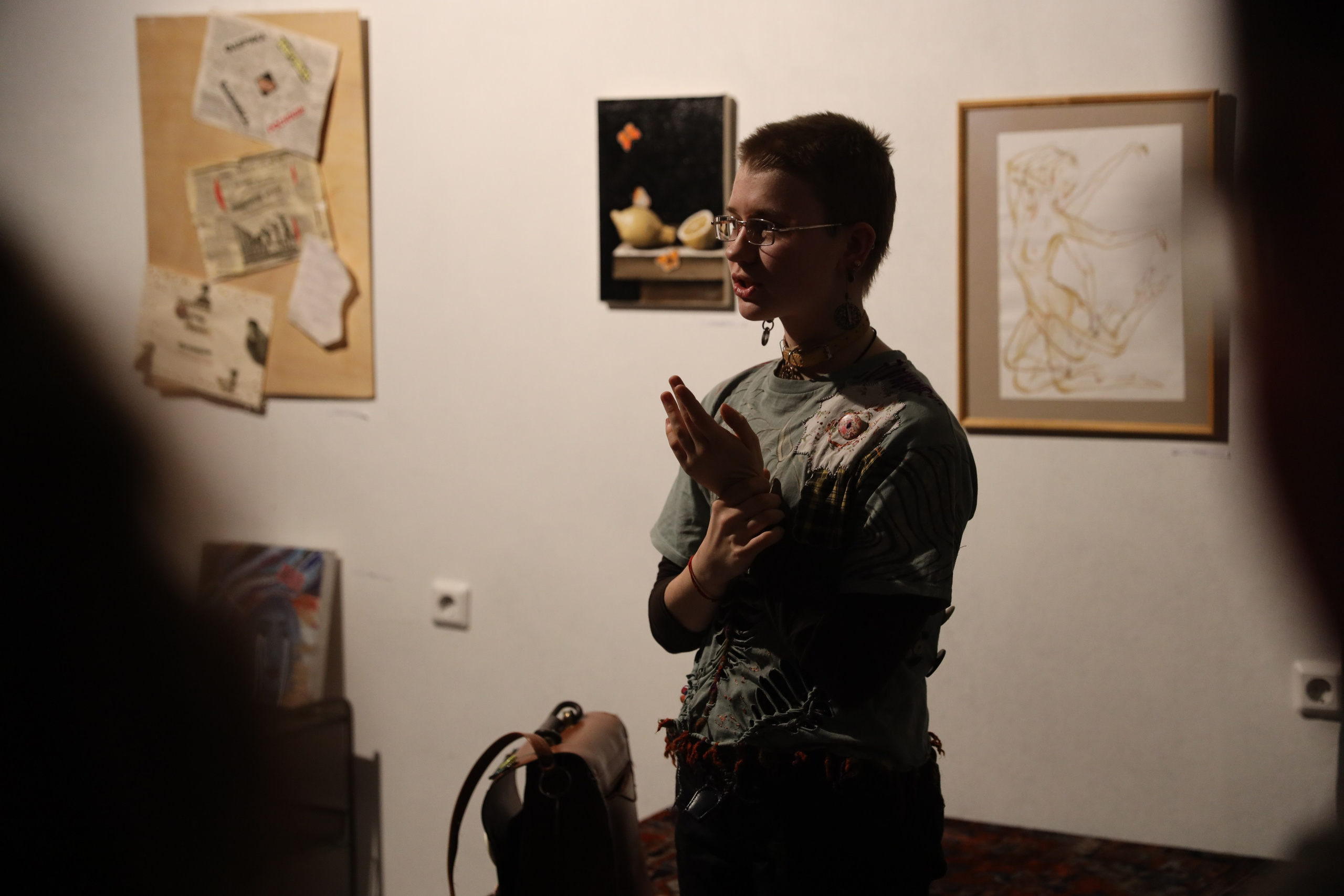 Выставка-перформанс. Творческое пространство в Санкт-Петербурге