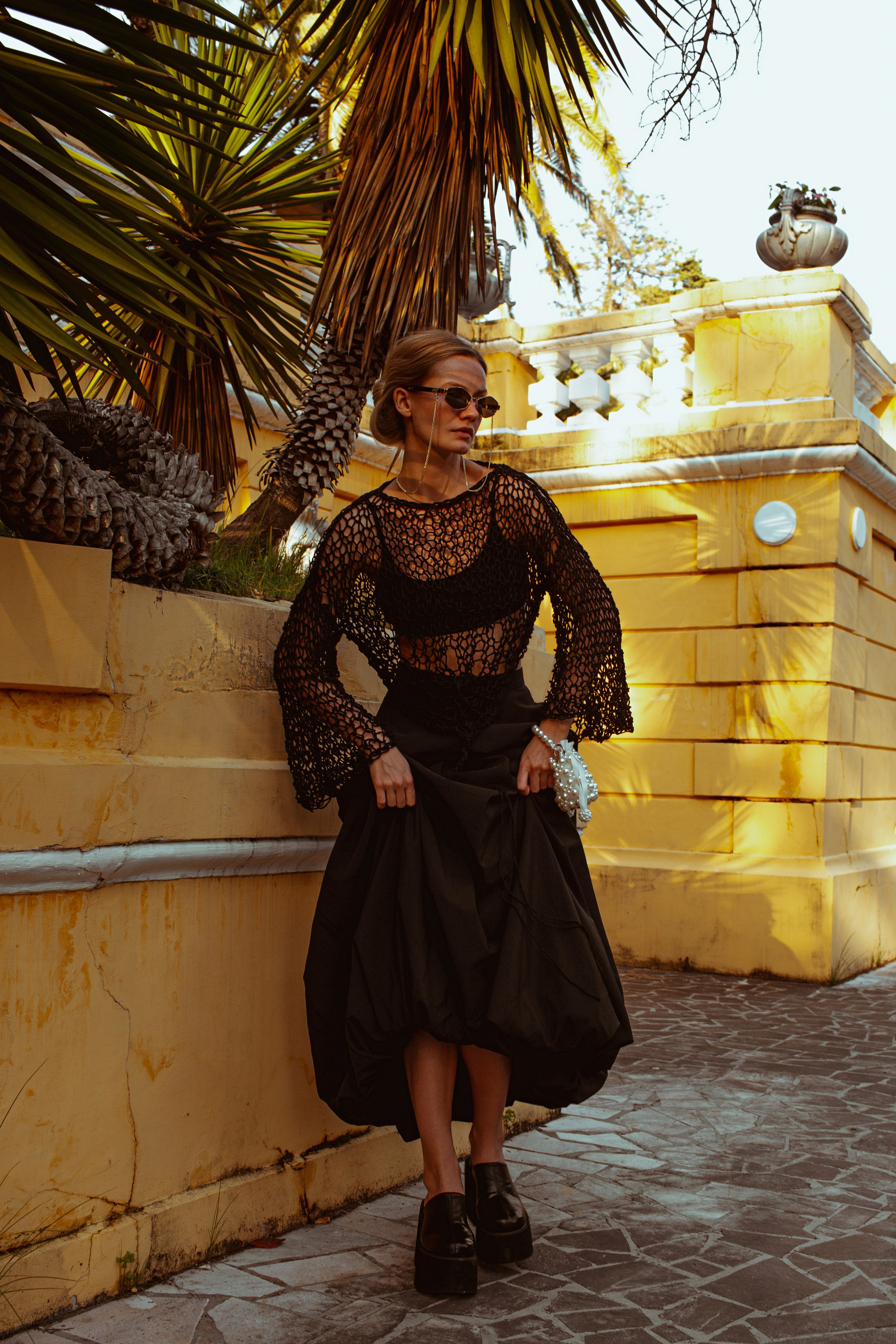 Evgrafova S/S 2023 streetstyle Sochi. Жиркова Ирина — фотограф для брендов в Москве