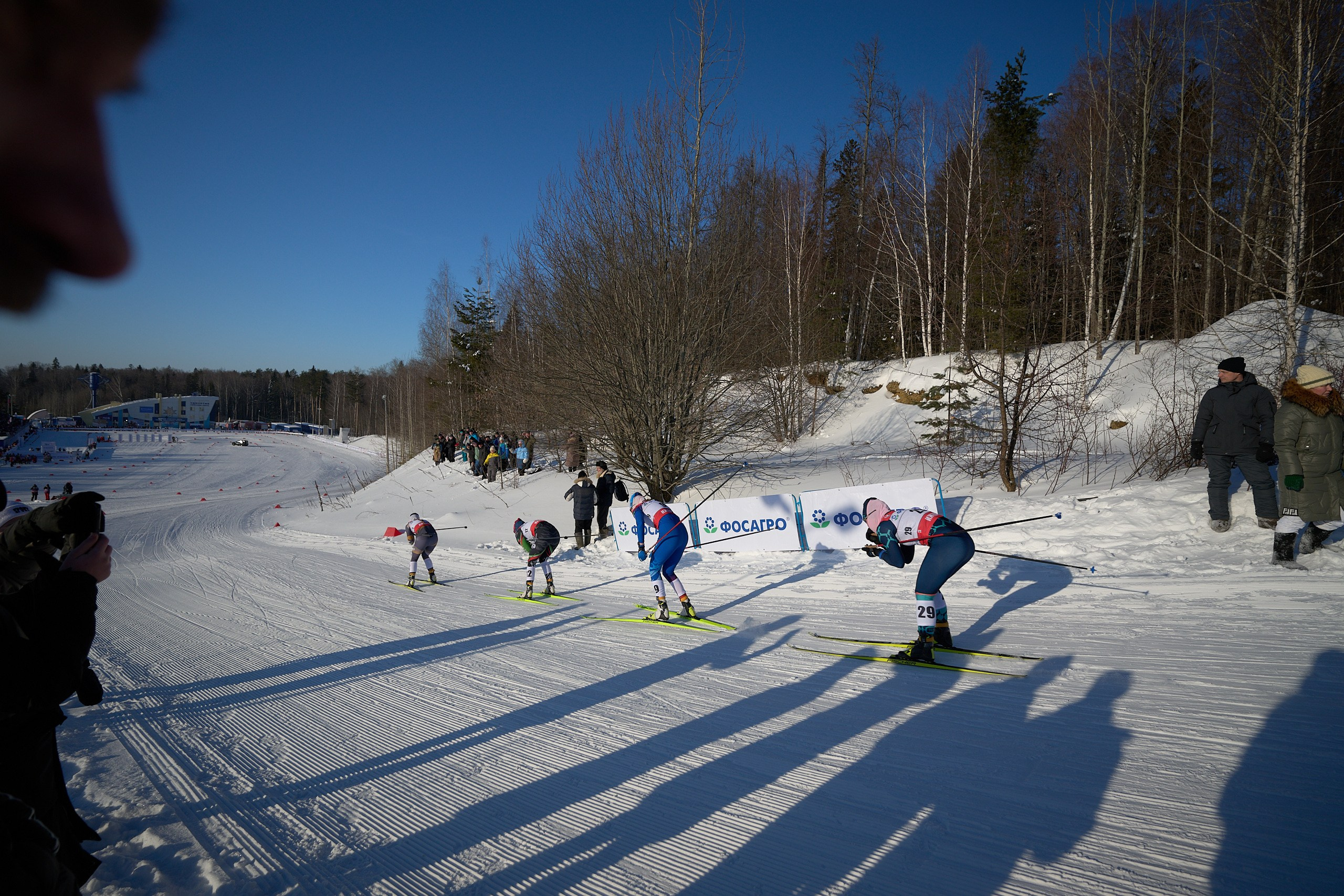 VI этап ФосАгро Кубка России по лыжным гонкам. Спринт. Ижевск 25.01.2025. Спортивный репортажный фотограф в Ижевске Сергей Мерзляков