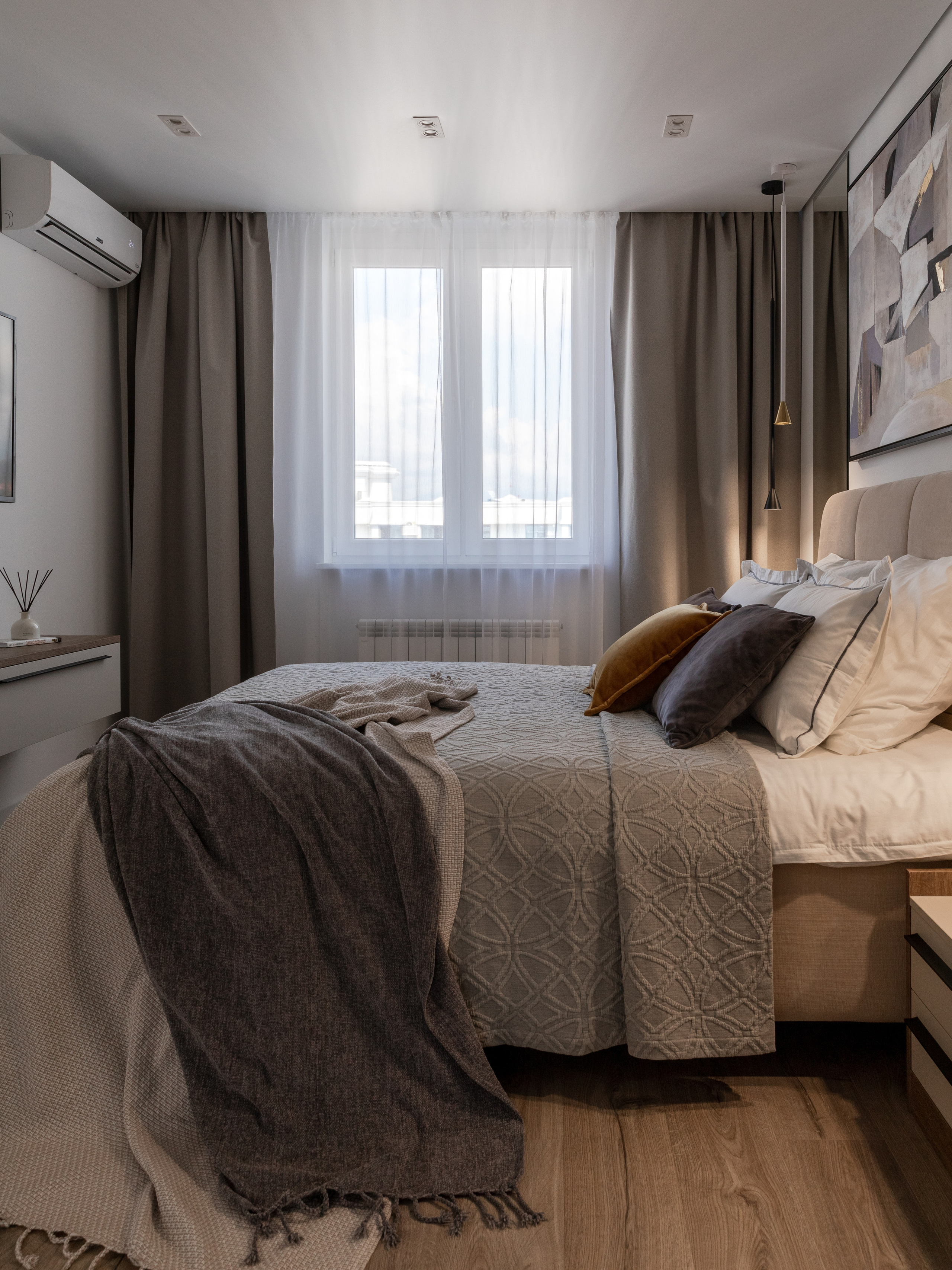 Интерьерная фотосъемка однокомнатной квартиры в ЖК «Альпийский квартал». Интерьерный фотограф Москва