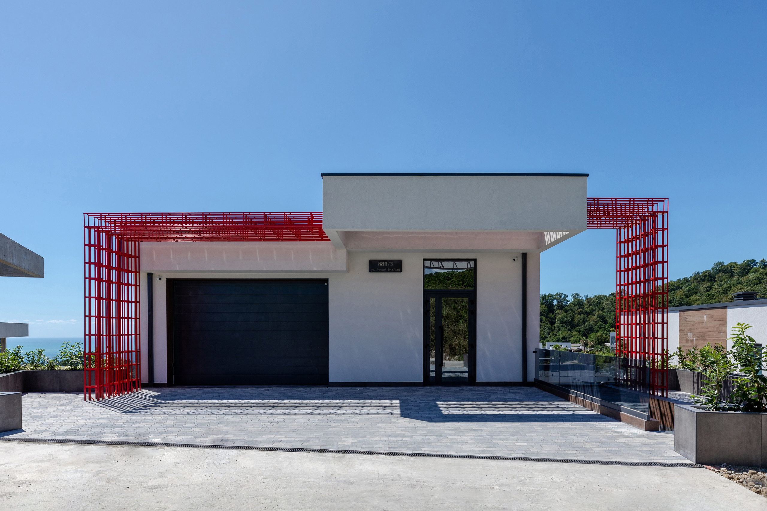 Архитектурная фотосъемка загородного дома с видом на море, Сочи. Интерьерный фотограф в Сочи Владислав Нагин