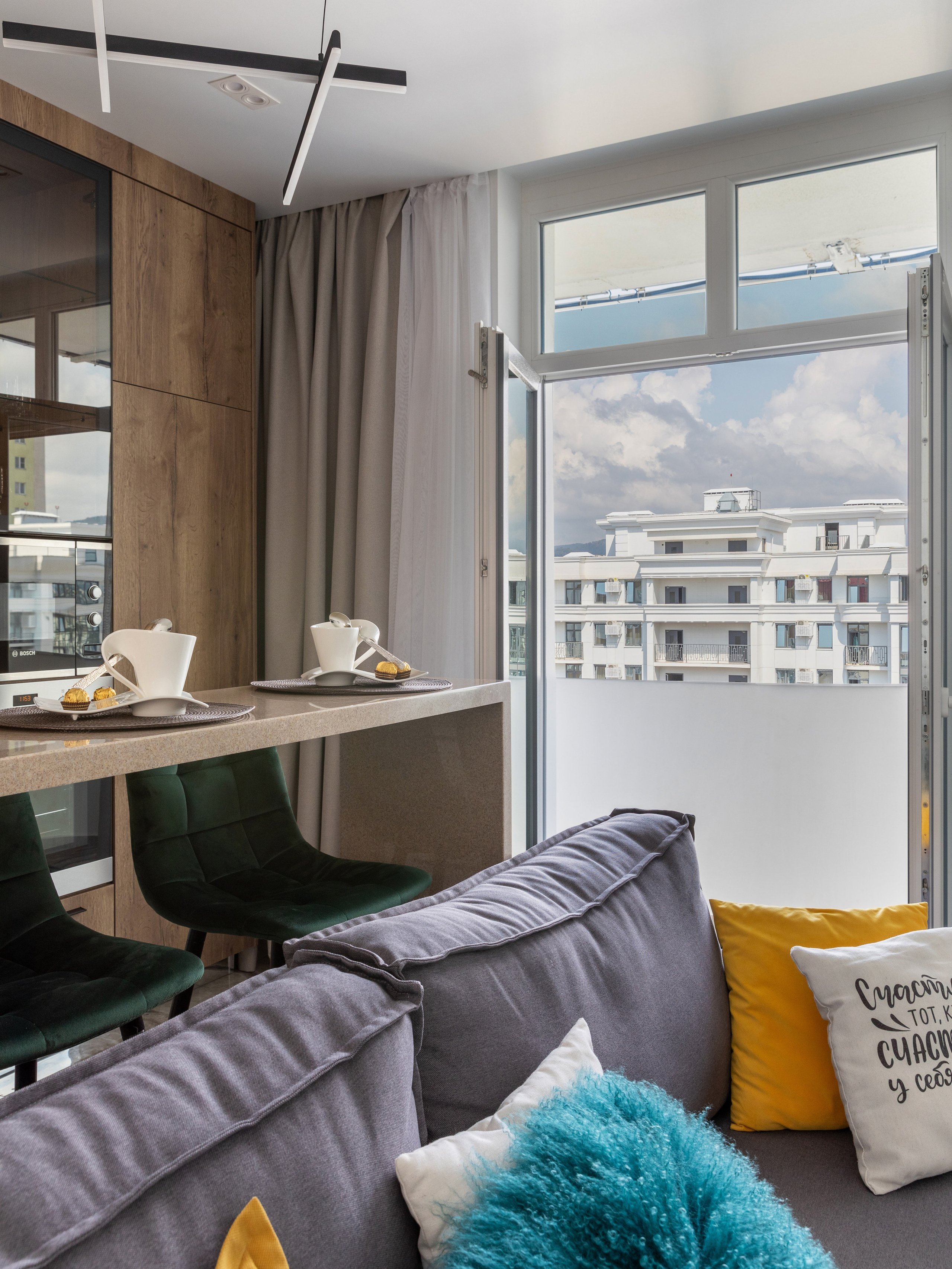 Интерьерная фотосъемка однокомнатной квартиры в ЖК «Альпийский квартал». Интерьерный фотограф Москва