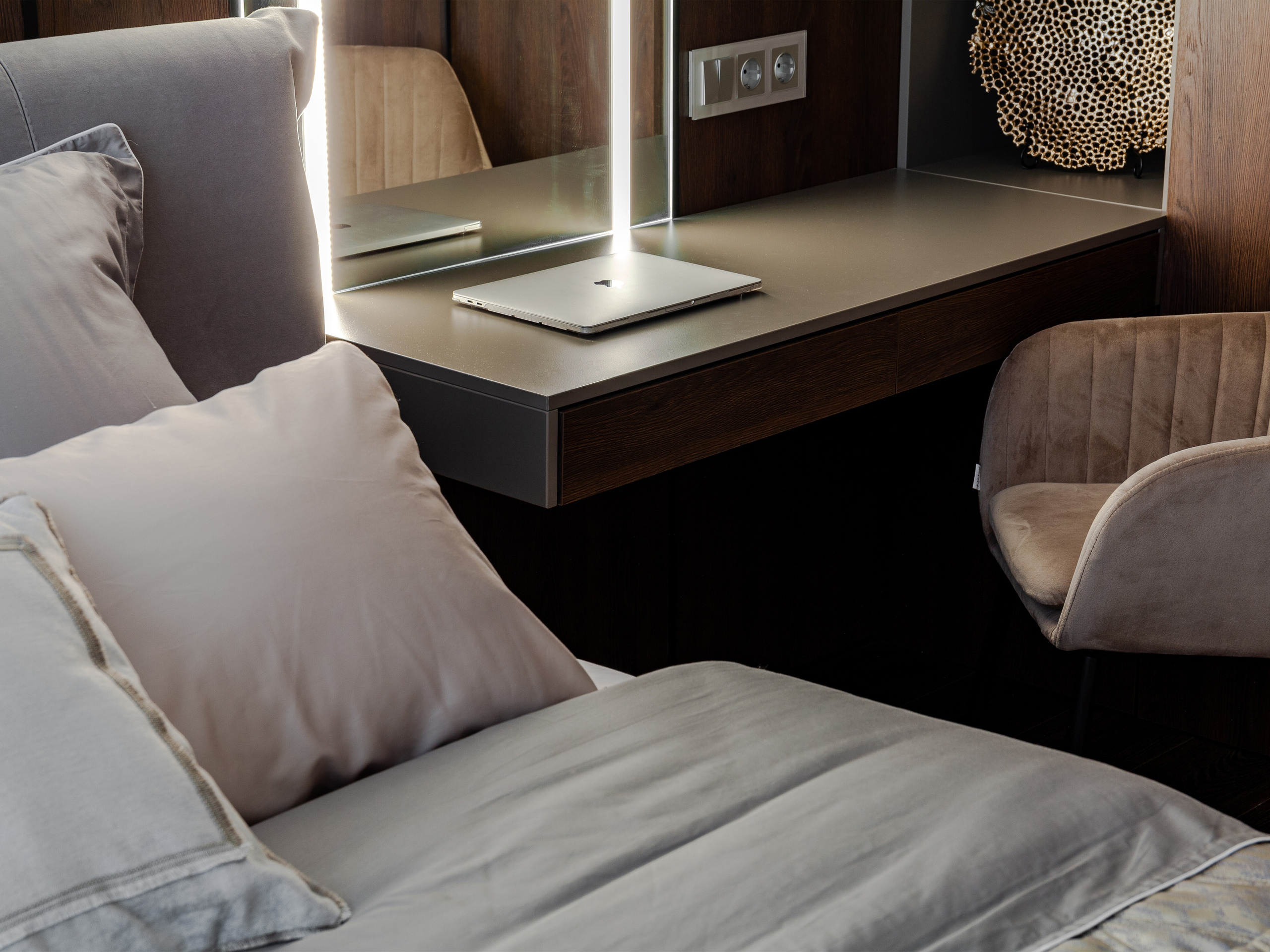 Интерьерная фотосъемка в ЖК «Альпийский Квартал» по проекту @kd_design_sochi. Интерьерный фотограф Москва